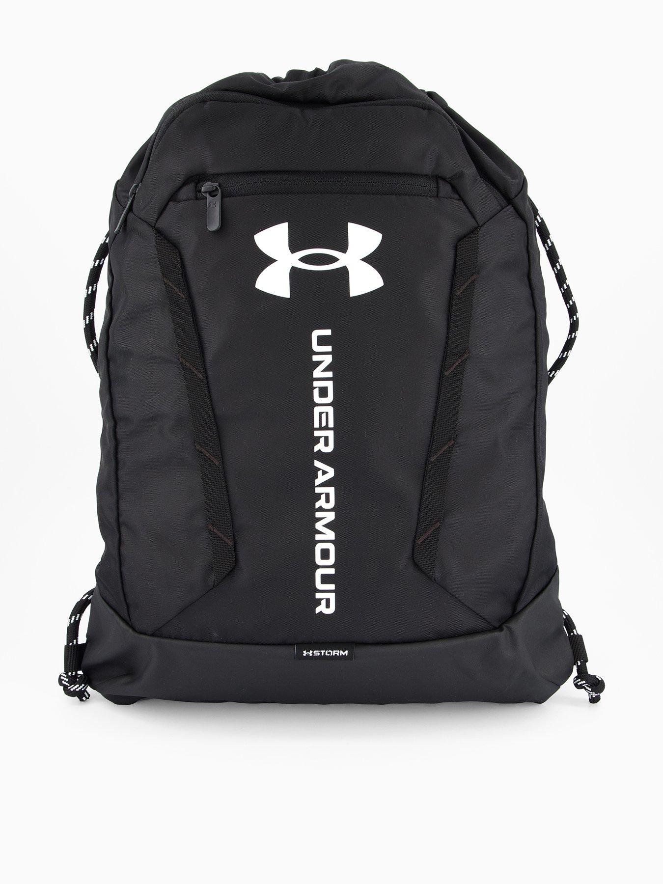 Image 1 of 4 of UNDER ARMOUR Adults Unisex Training Hustle Sackpack - Black