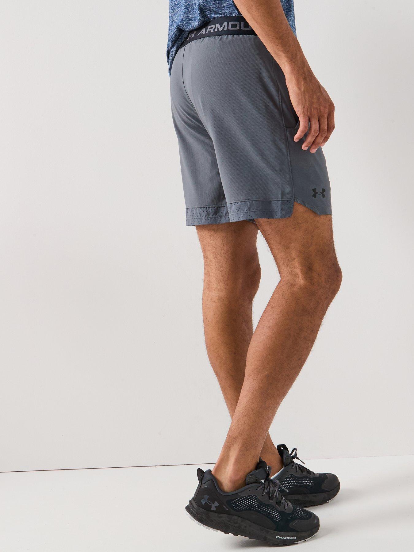Image 2 of 4 of UNDER ARMOUR Mens Training Vanish Woven 6In Shorts - Grey