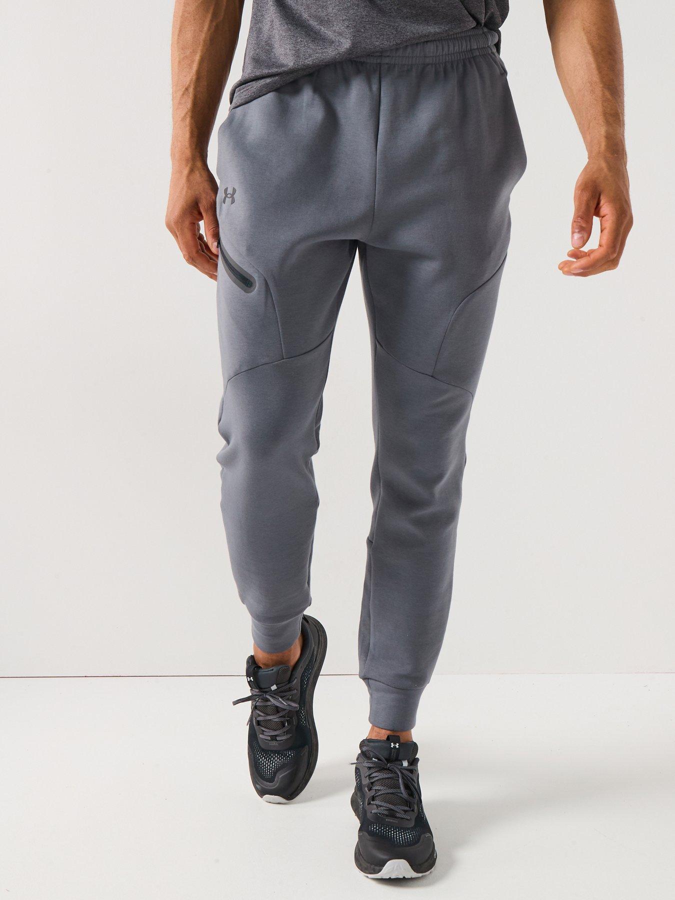 undefined Mens Training Unstoppable Fleece Joggers - Grey