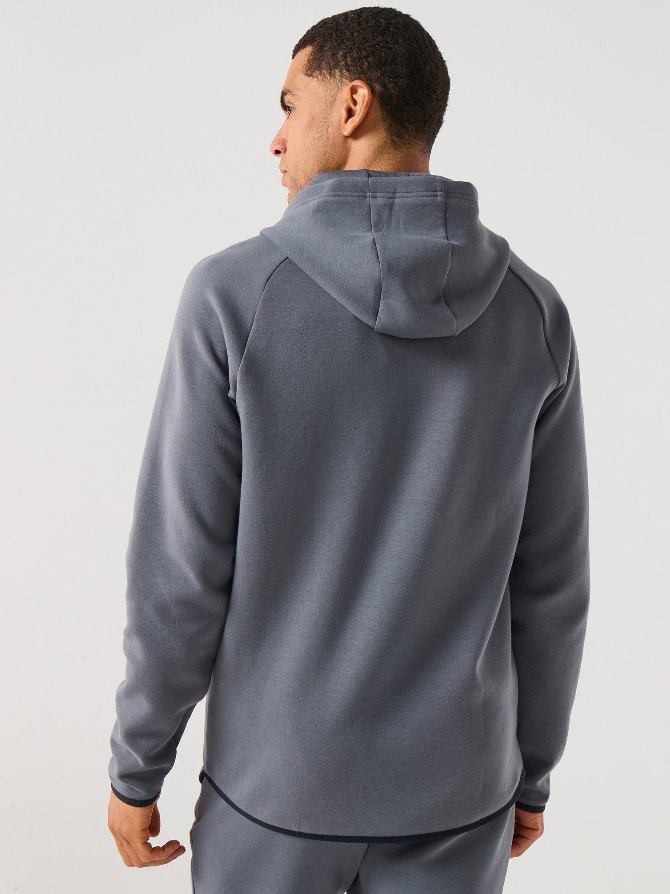 Image 2 of 6 of UNDER ARMOUR Mens Training Unstoppable Fleece Hoodie - Grey