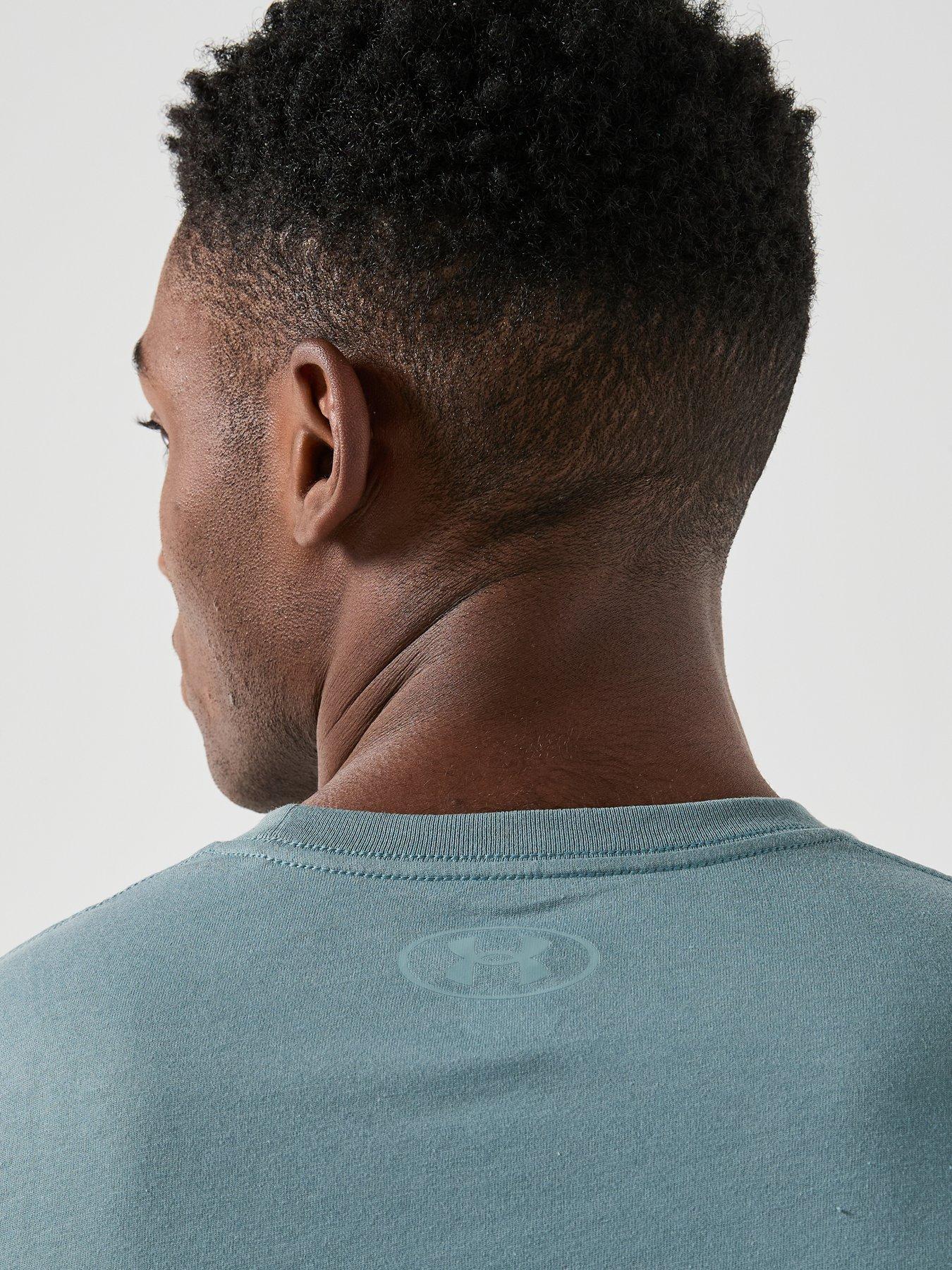  image of under-armour-mens-training-sportstyle-logo-t-shirt-green