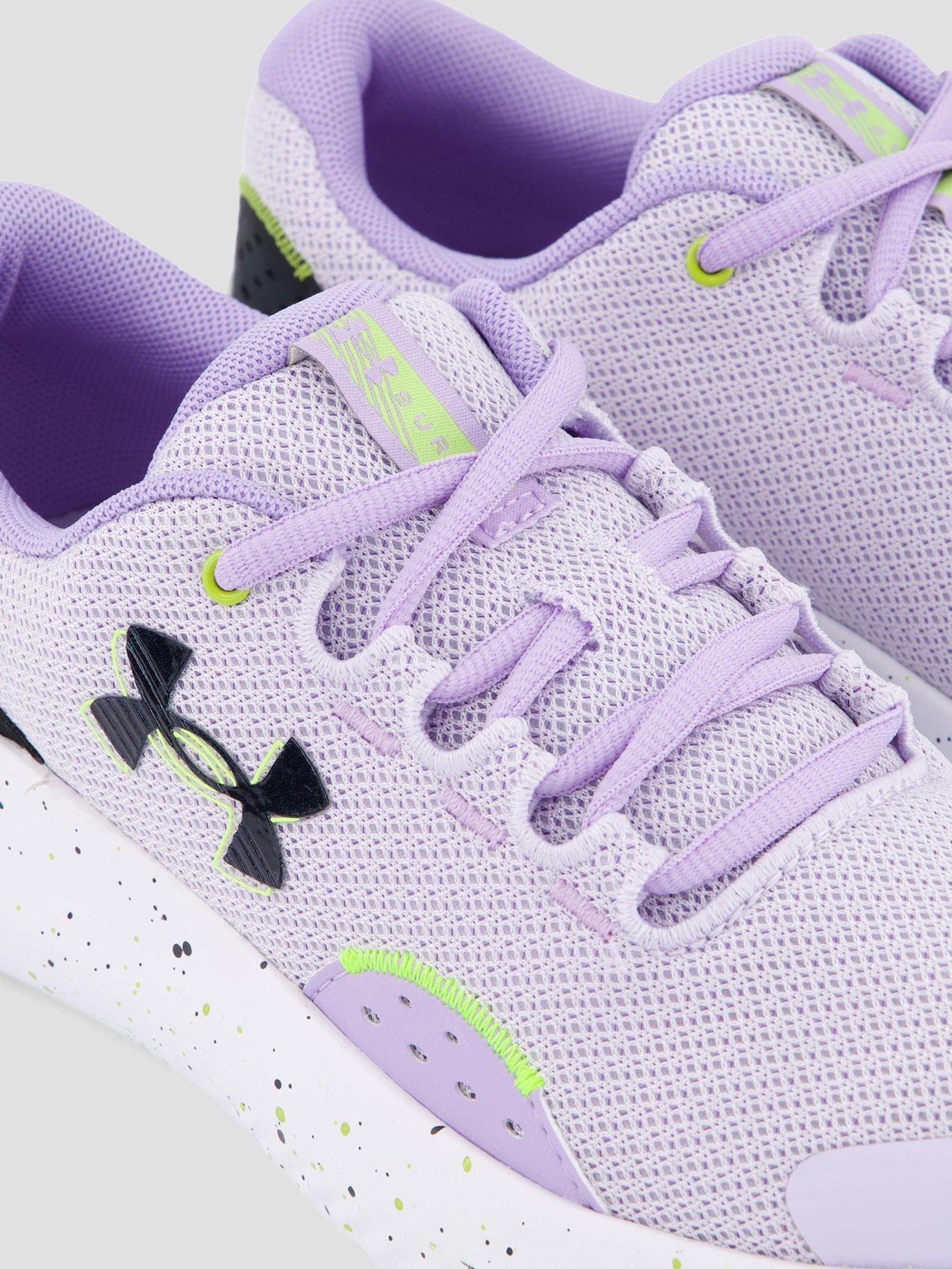 Image 5 of 7 of UNDER ARMOUR Junior Girls Running Surge 4 Trainers - Purple