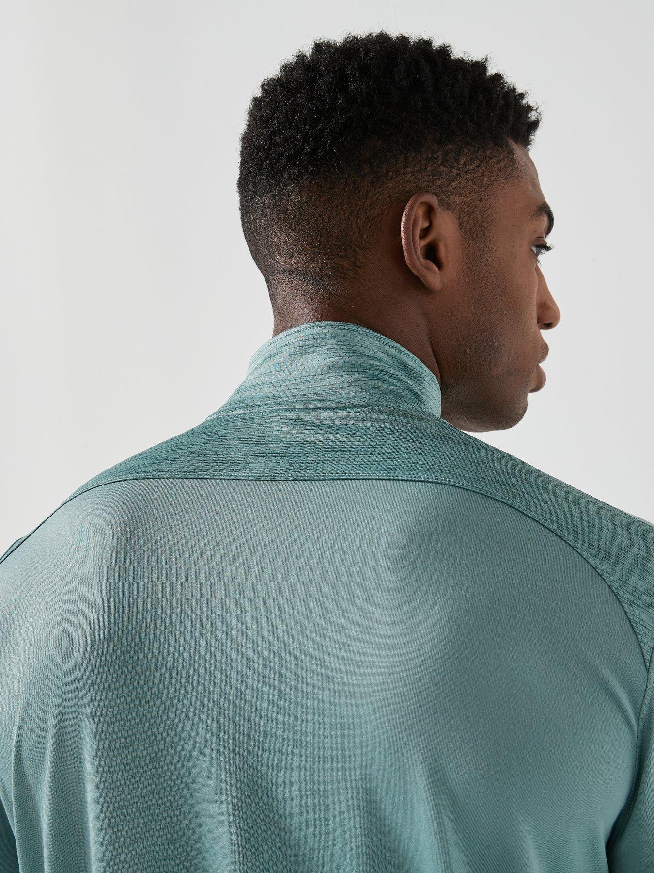 Image 6 of 6 of UNDER ARMOUR Mens Training Tech Utility 1/4 Zip Top - Green