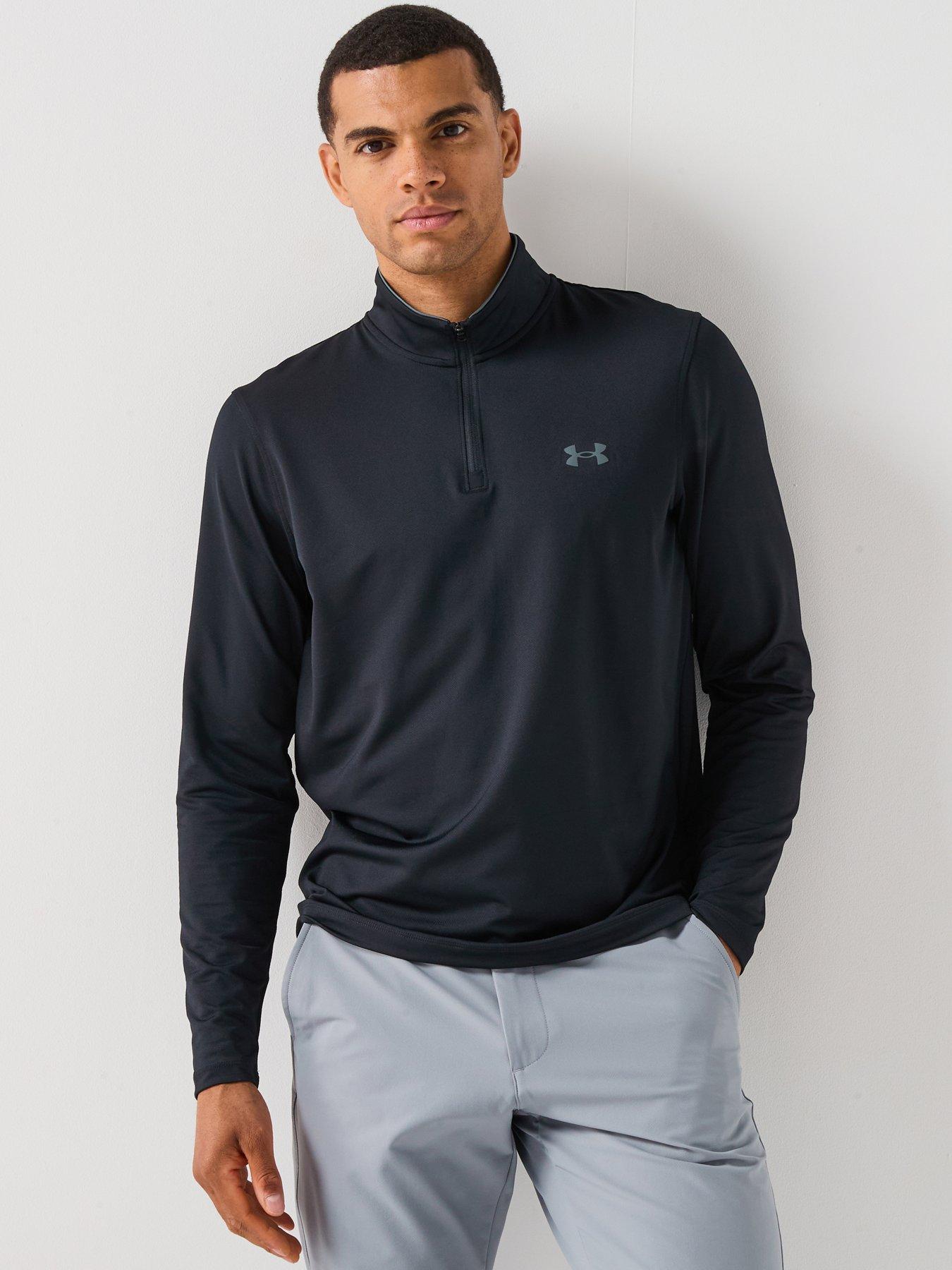 UNDER ARMOUR Mens Golf Matchplay 1/4 Zip - Black