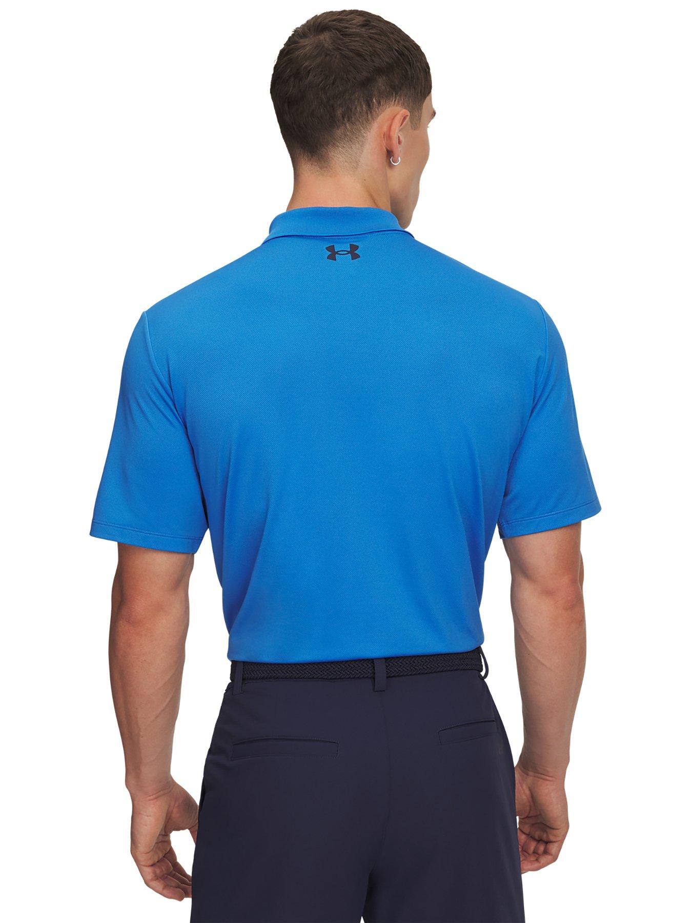 Image 2 of 2 of UNDER ARMOUR Mens Golf Matchplay Polo - Blue