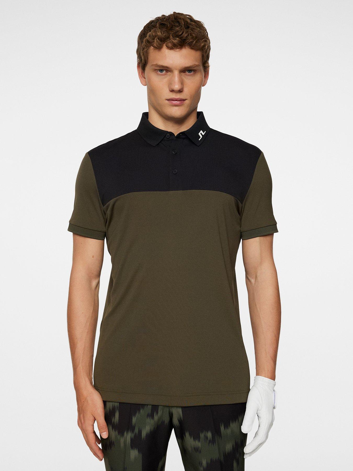 undefined Mens Golf Jeff Polo T-Shirt - Green