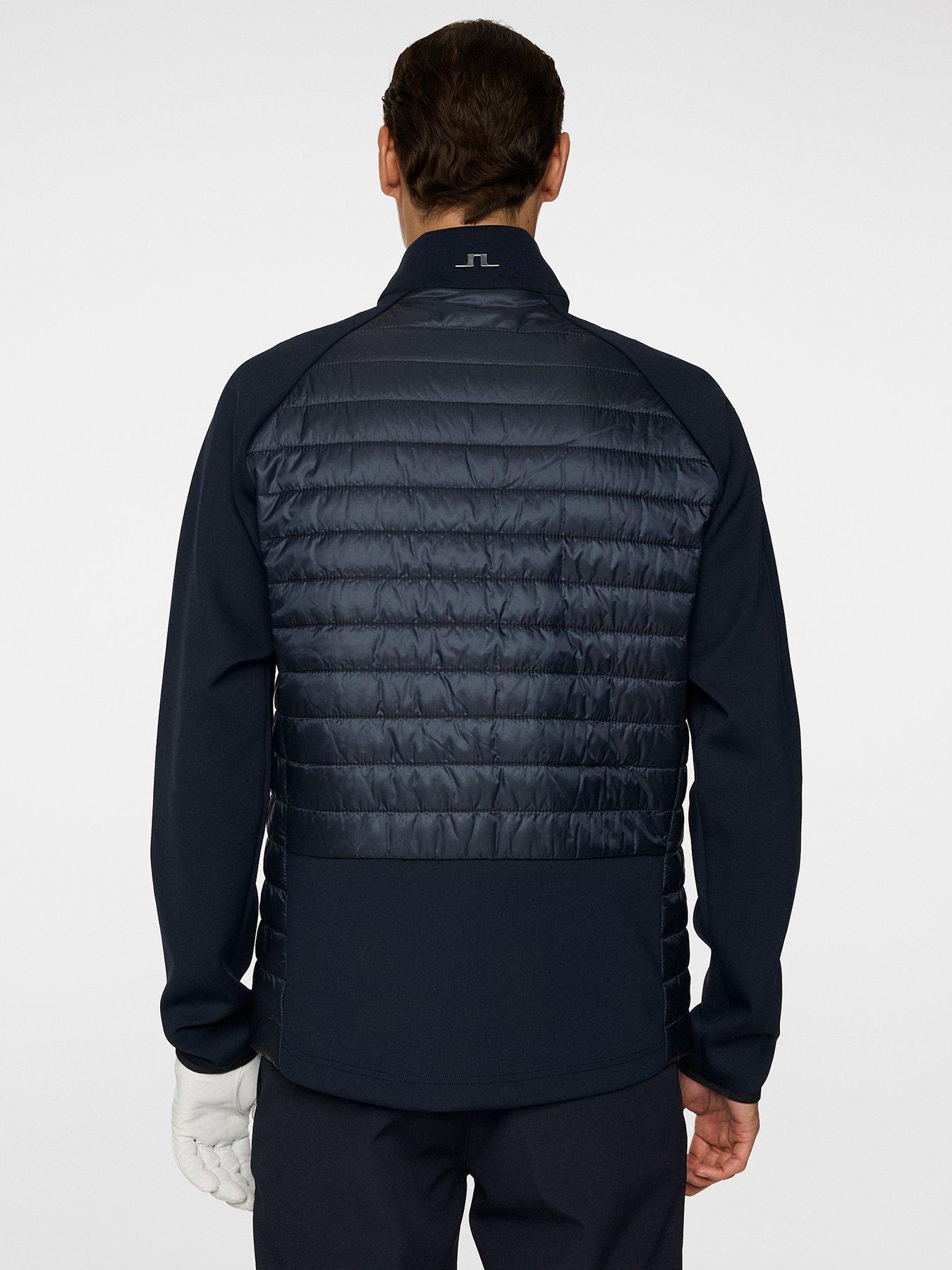 Image 2 of 4 of J LINDEBERG Mens Golf Hayden Quilt Hybrid Jacket - Navy