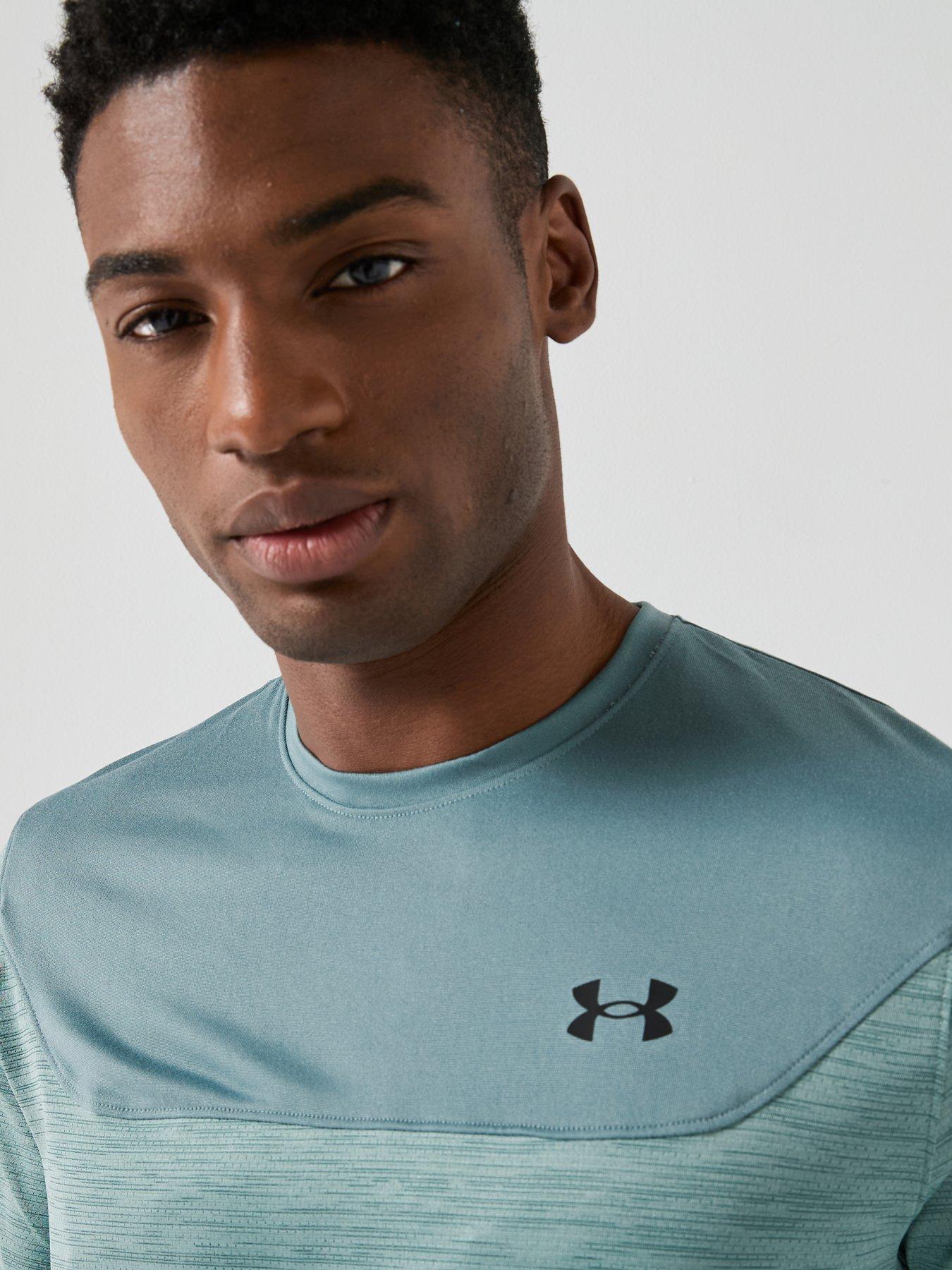 Image 6 of 6 of UNDER ARMOUR Mens Training Tech Utility T-Shirt - Green