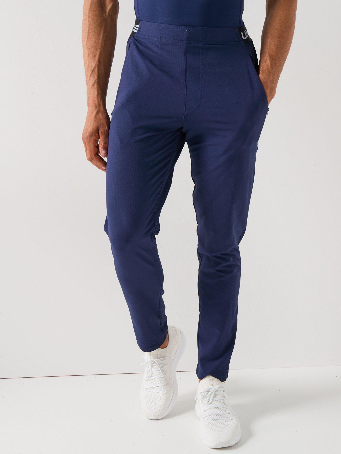 Image 1 of 6 of UNDER ARMOUR Slim Regular Training Trousers - Navy