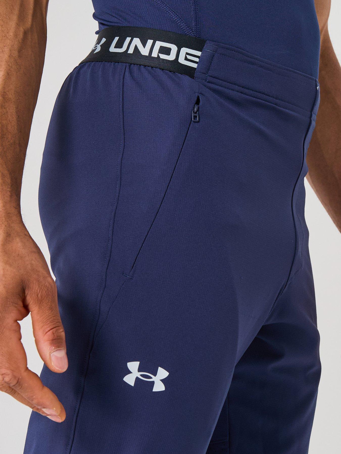 Image 4 of 6 of UNDER ARMOUR Slim Regular Training Trousers - Navy
