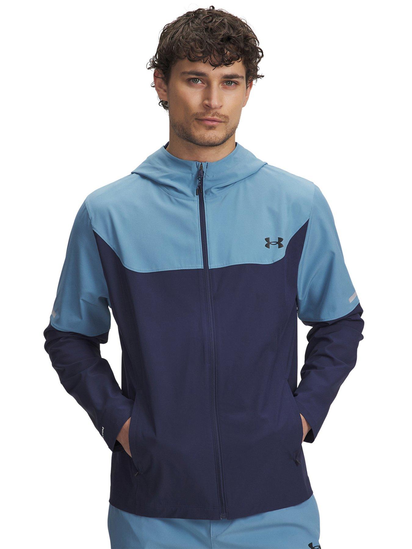 Image 1 of 3 of UNDER ARMOUR Mens Training Tech Utility Woven Jacket - Blue