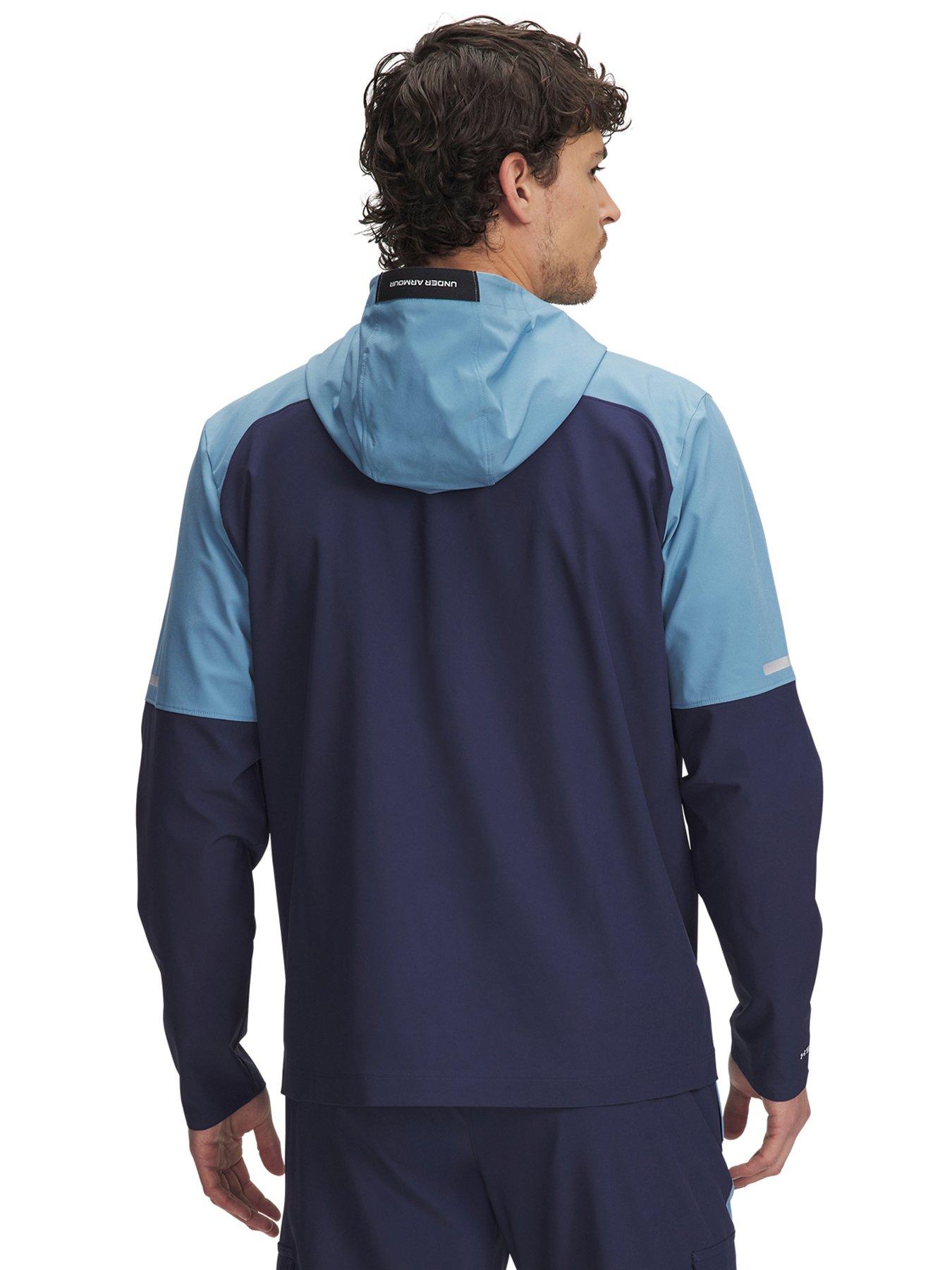 Image 2 of 3 of UNDER ARMOUR Mens Training Tech Utility Woven Jacket - Blue