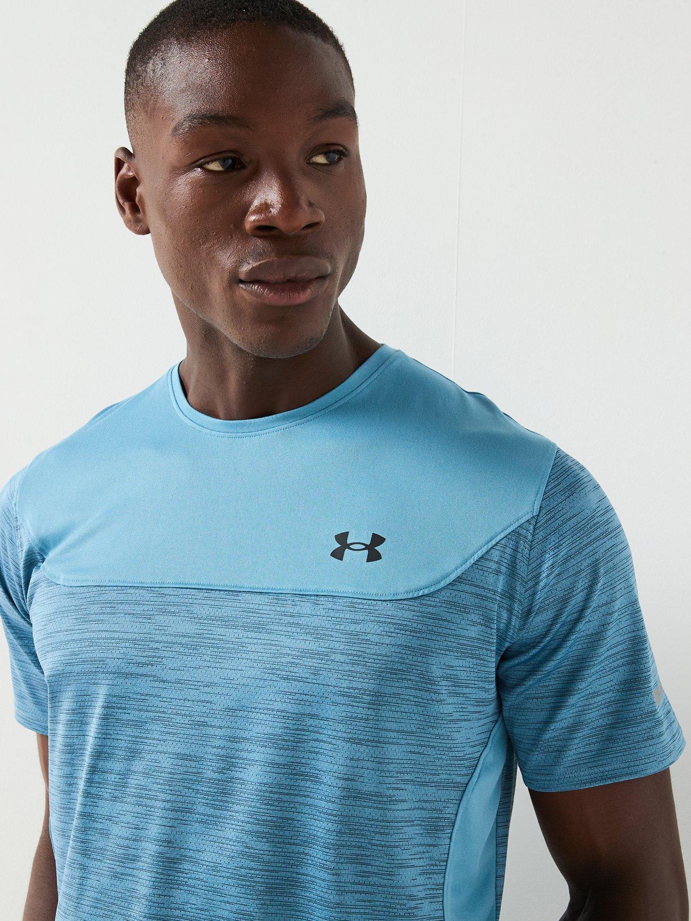 Image 4 of 5 of UNDER ARMOUR Mens Training Tech Utility T-Shirt - Navy