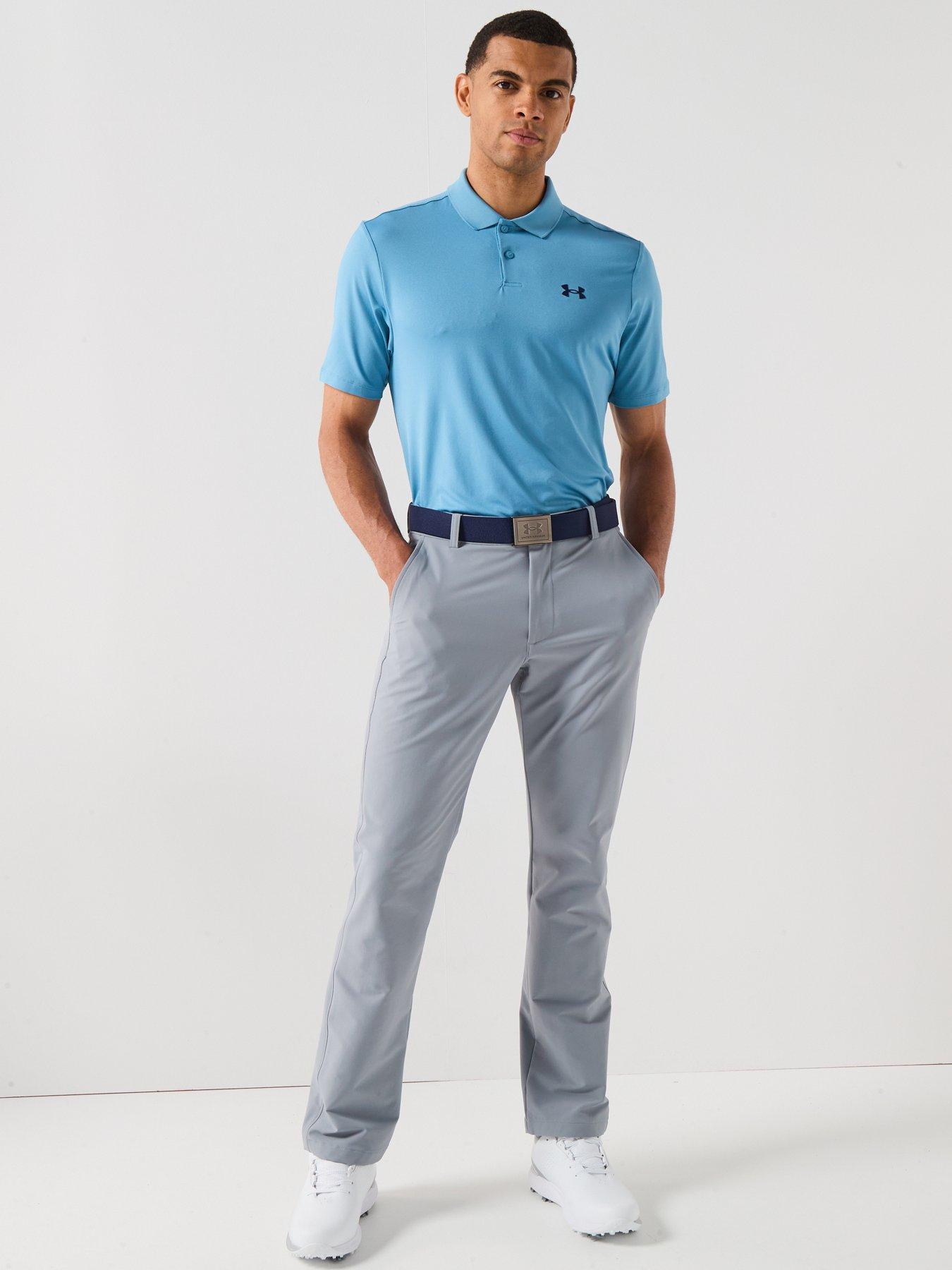  image of under-armour-mens-golf-matchplay-polo-blue