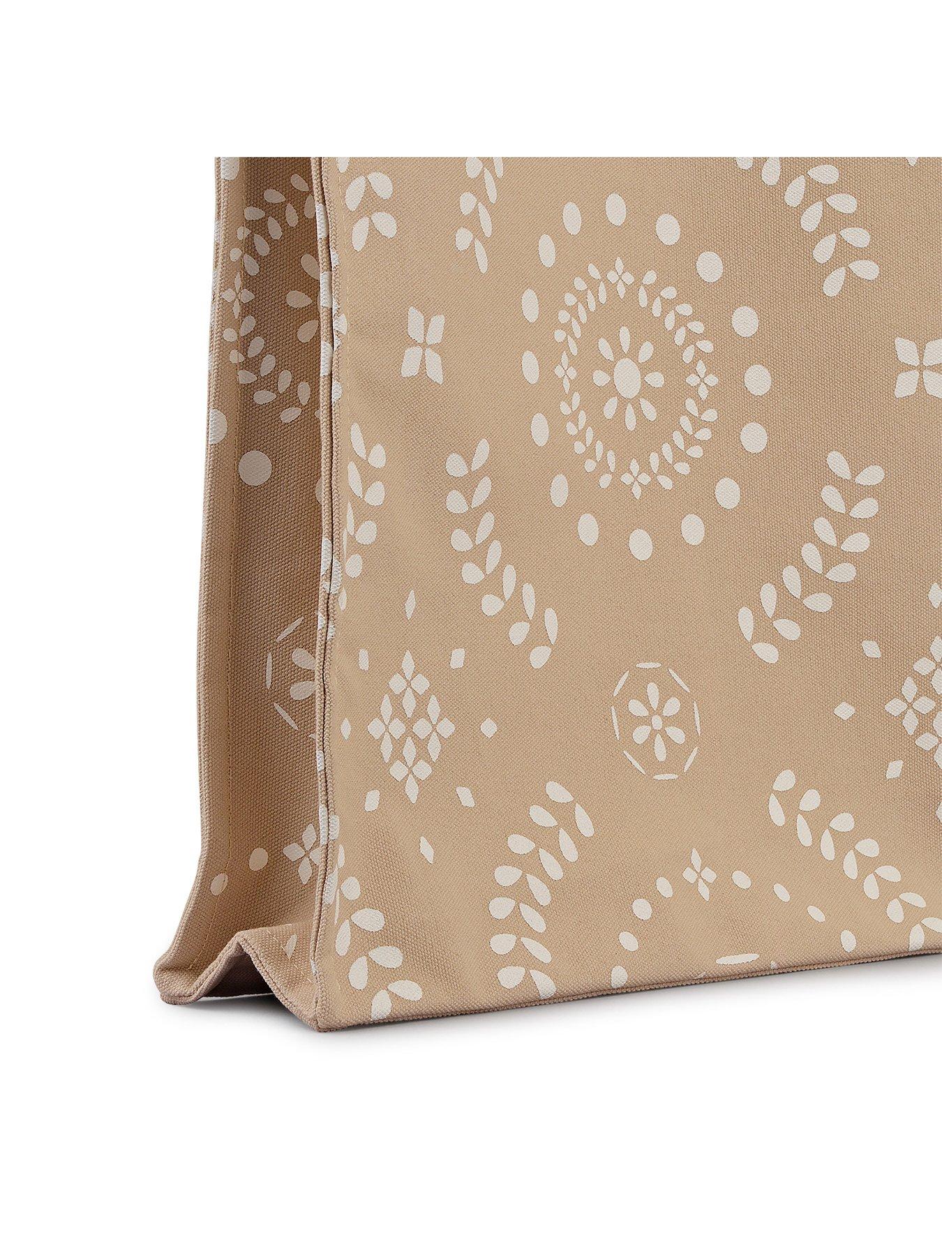 Image 3 of 4 of Radley Broderie Floral Medium Open Top Tote - Brown