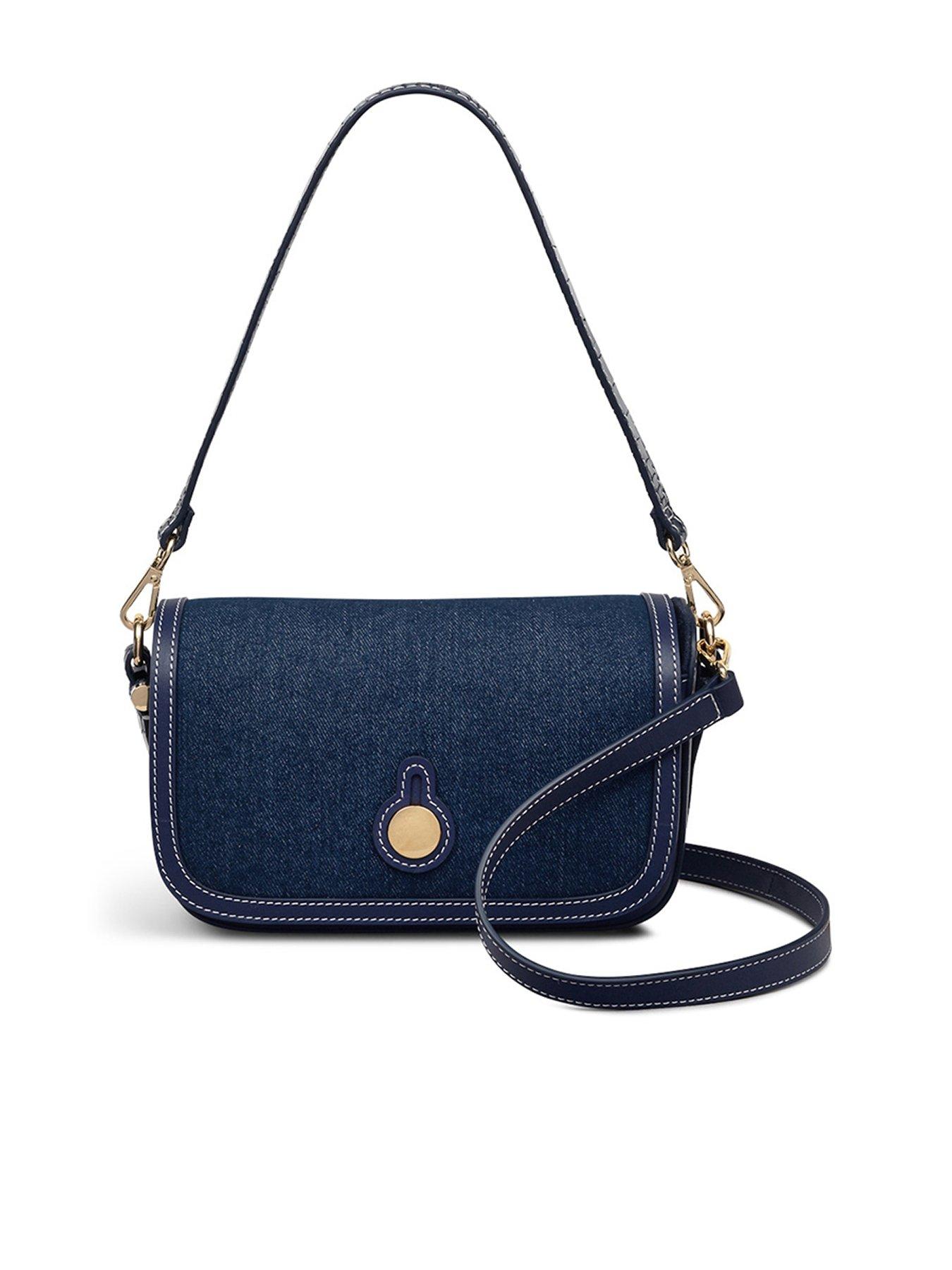 Image 1 of 5 of Radley Bathurst Mews - Indigo Small Flapover Cross Body