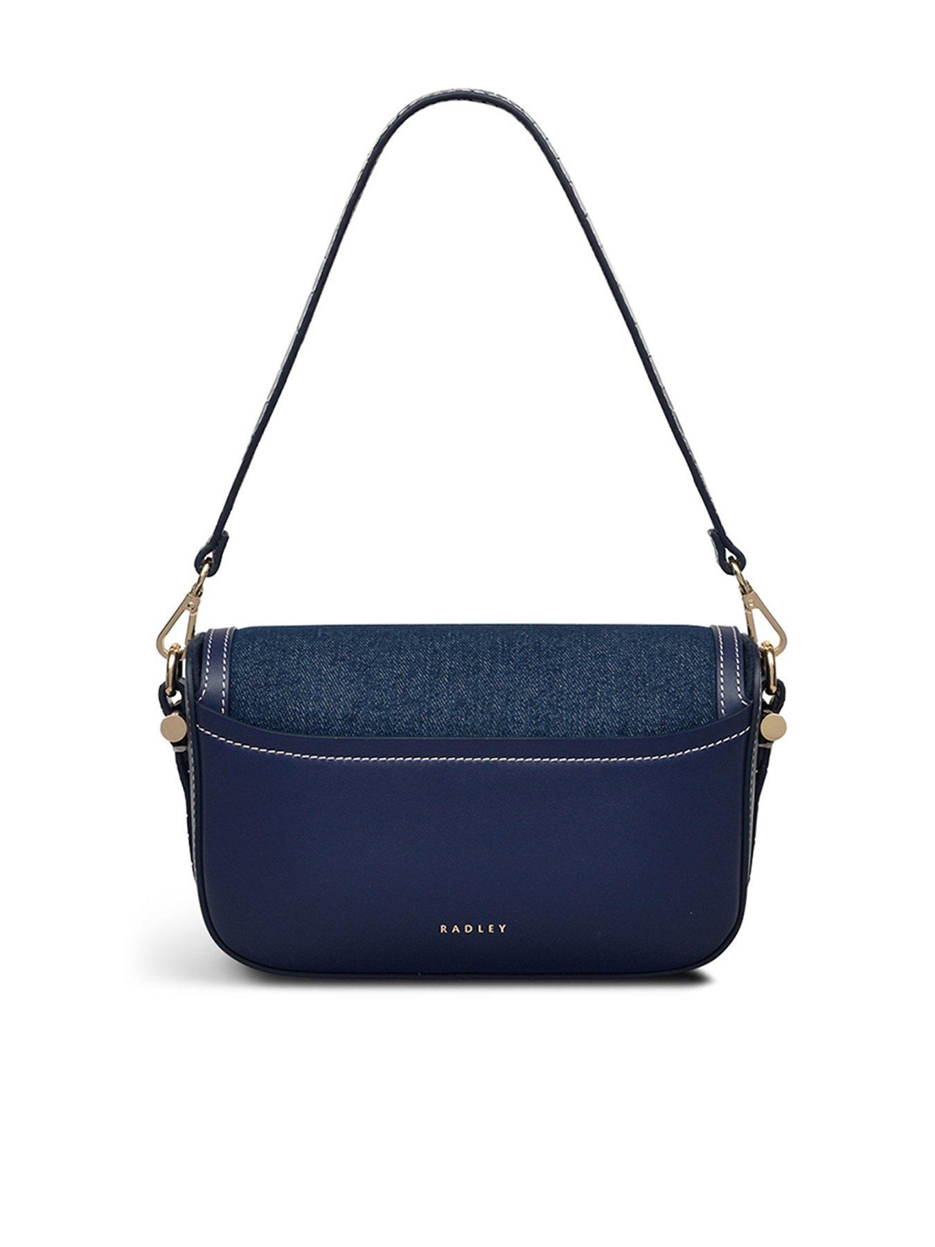 Image 3 of 5 of Radley Bathurst Mews - Indigo Small Flapover Cross Body