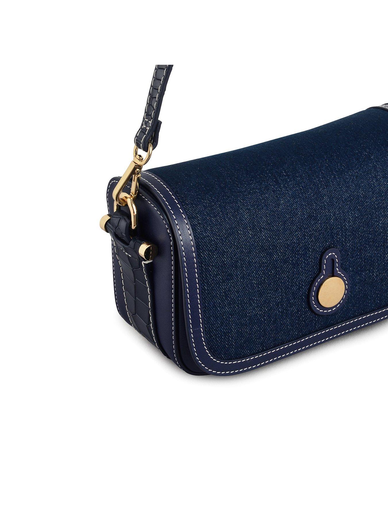 Image 4 of 5 of Radley Bathurst Mews - Indigo Small Flapover Cross Body