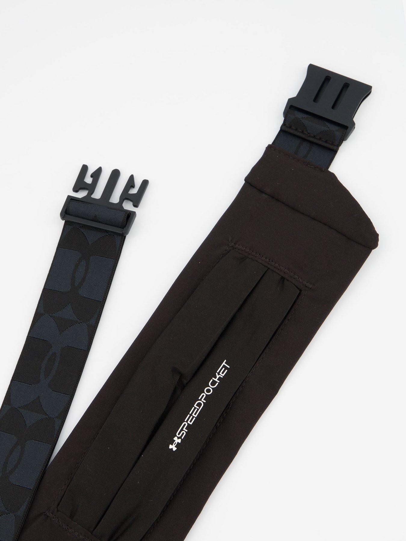 Image 2 of 4 of UNDER ARMOUR Adults Unisex Running Velociti Belt - Black