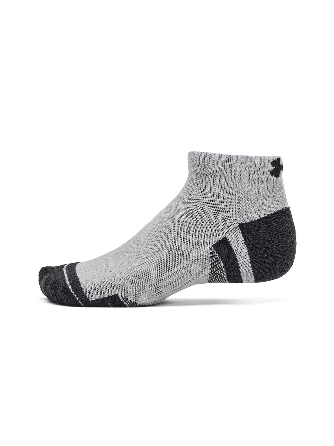 Image 4 of 4 of UNDER ARMOUR Adults Unisex Training Tech 3-Pack Low Socks - Grey