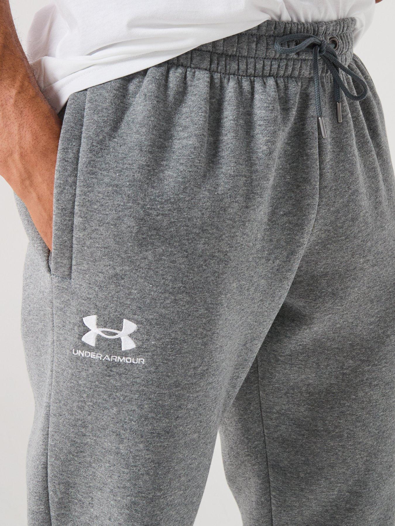 Image 6 of 6 of UNDER ARMOUR Mens Training Icon Fleece Joggers - Grey