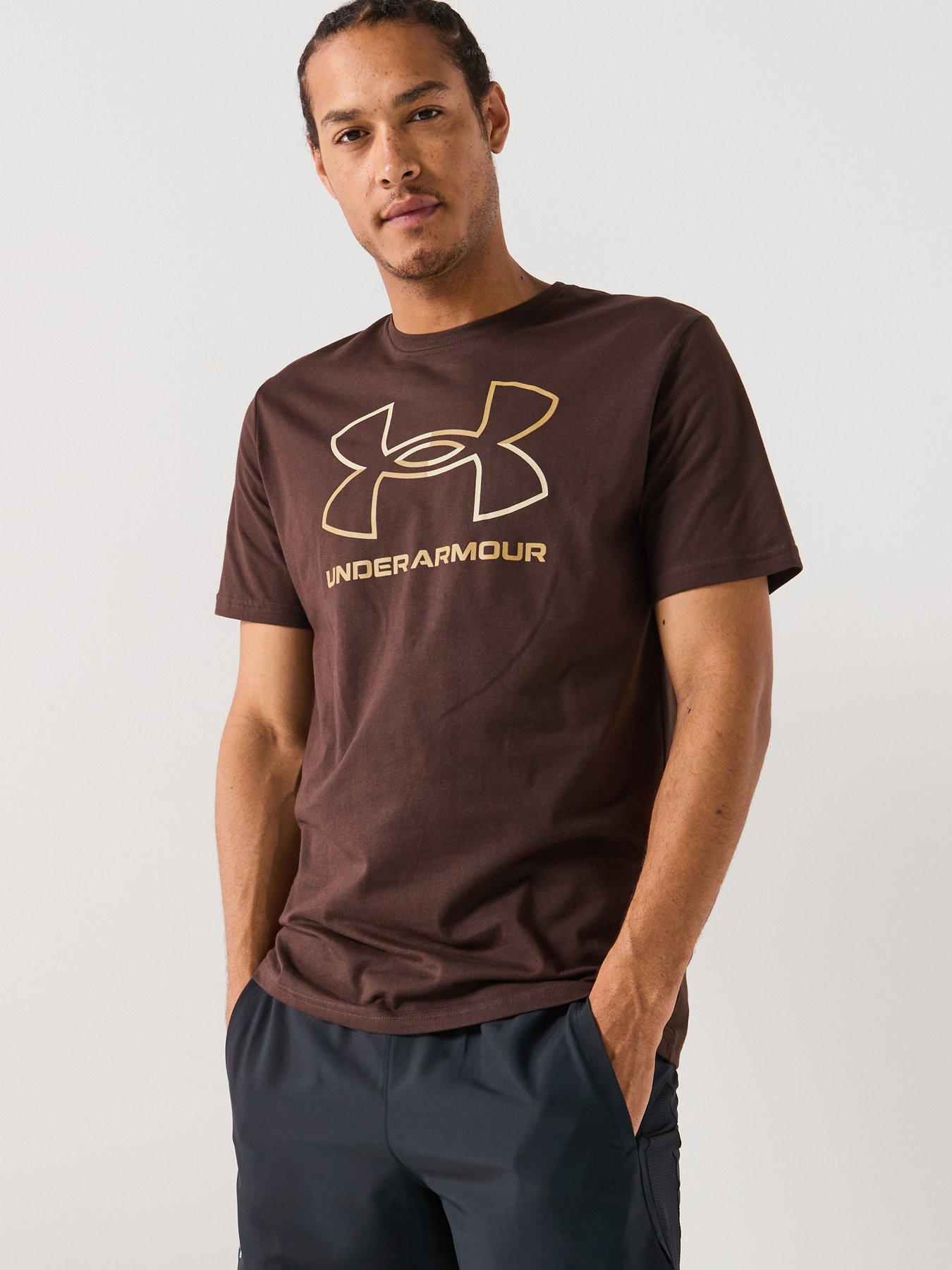undefined Mens Training GL Foundation T-Shirt - Brown