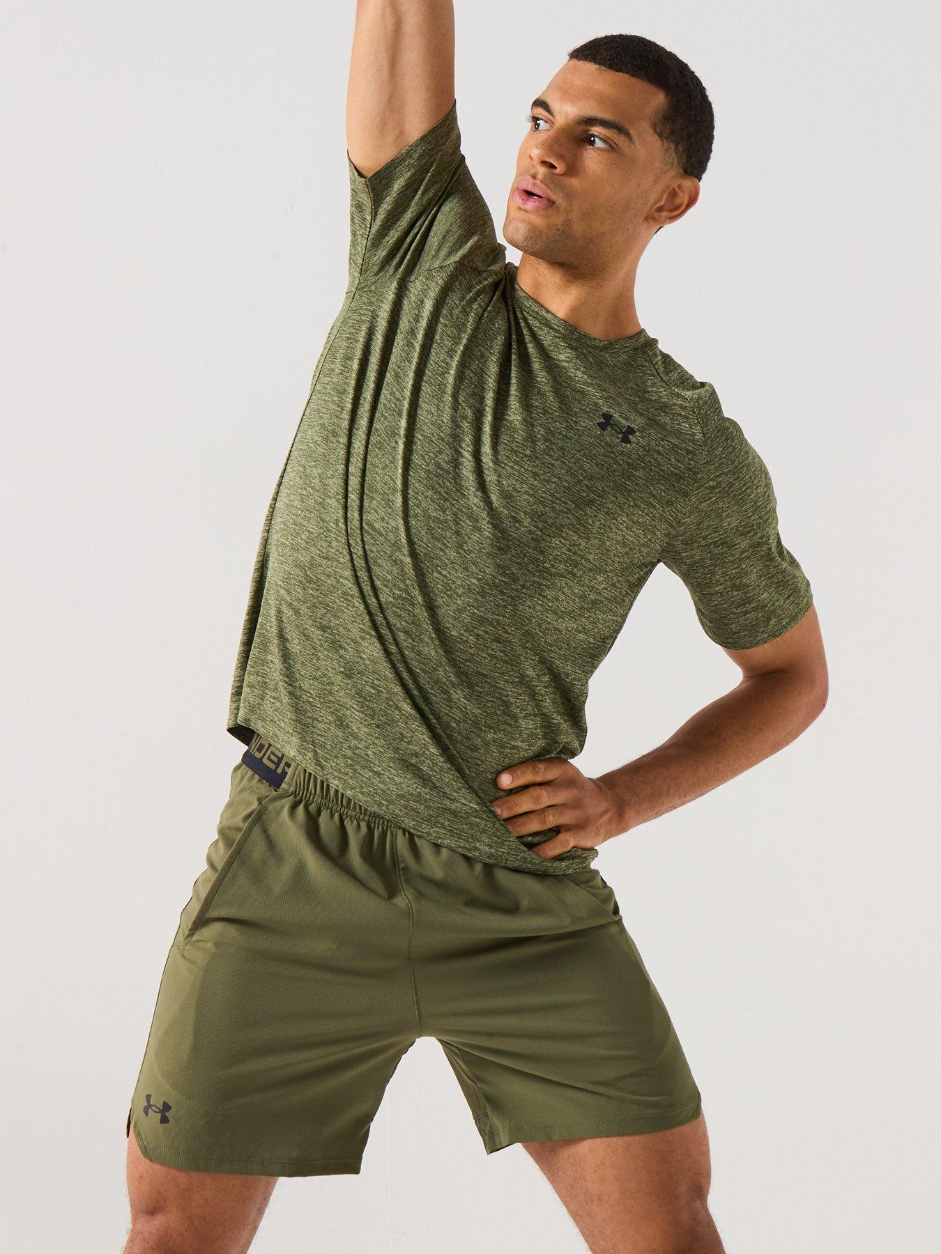 Image 5 of 6 of UNDER ARMOUR Mens Training Vanish Woven 6In Shorts - Green