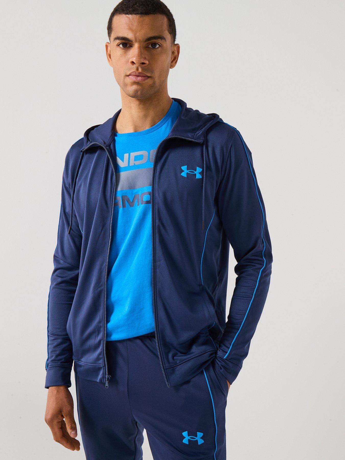  image of under-armour-mens-training-novelty-tracksuit-navy