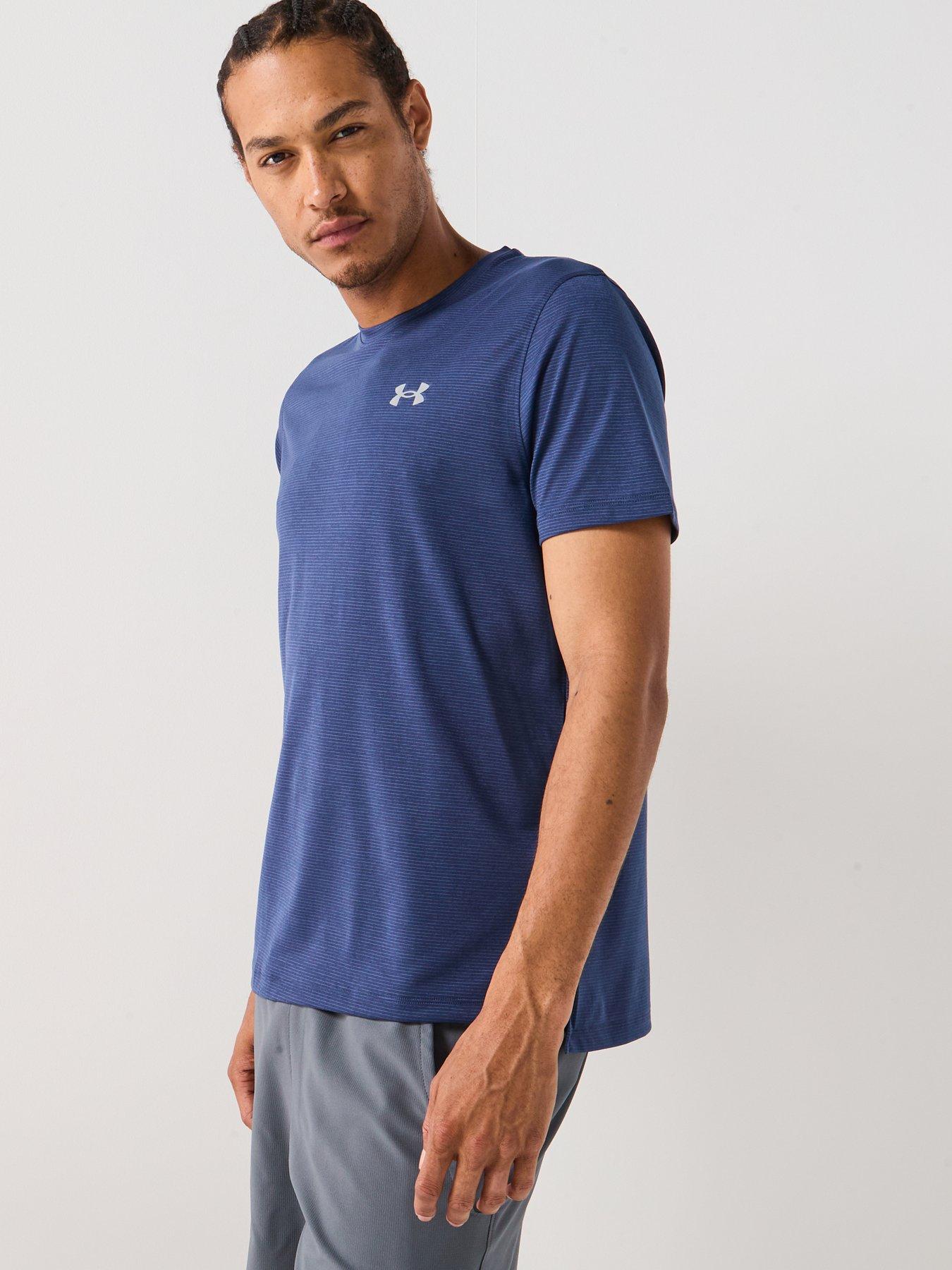 undefined Mens Running Launch T-Shirt - Navy