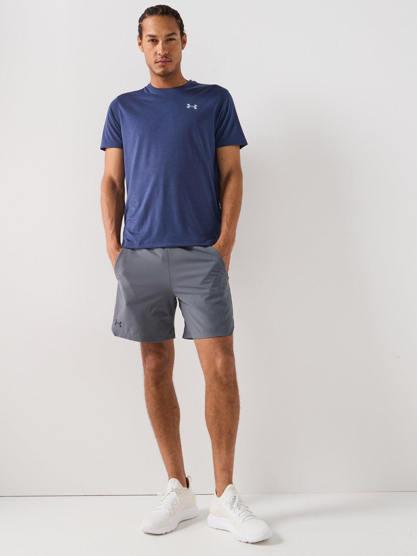 Image 3 of 5 of UNDER ARMOUR Mens Running Launch T-Shirt - Navy