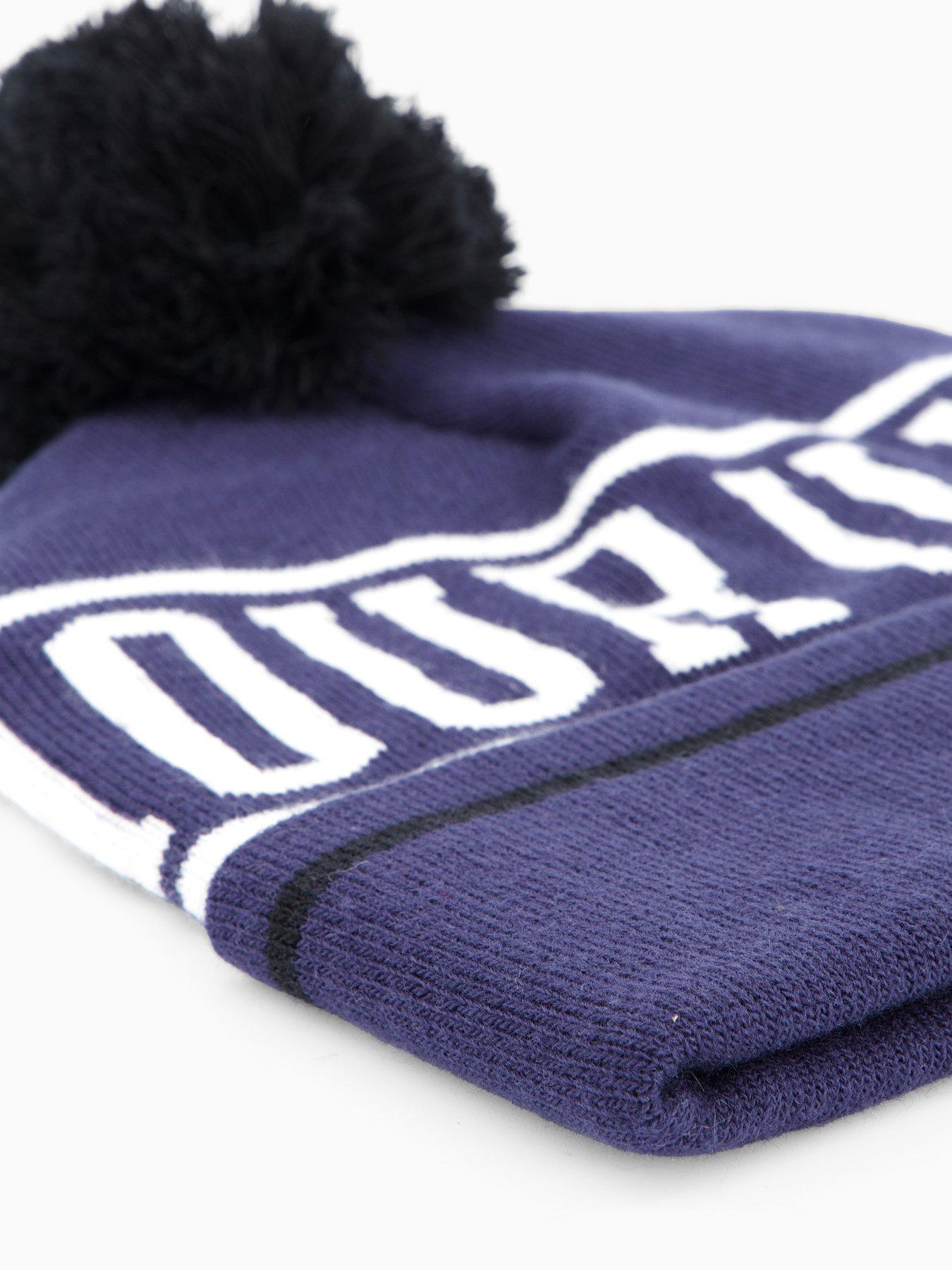  image of under-armour-mens-training-halftime-pom-beanie-hat-navy