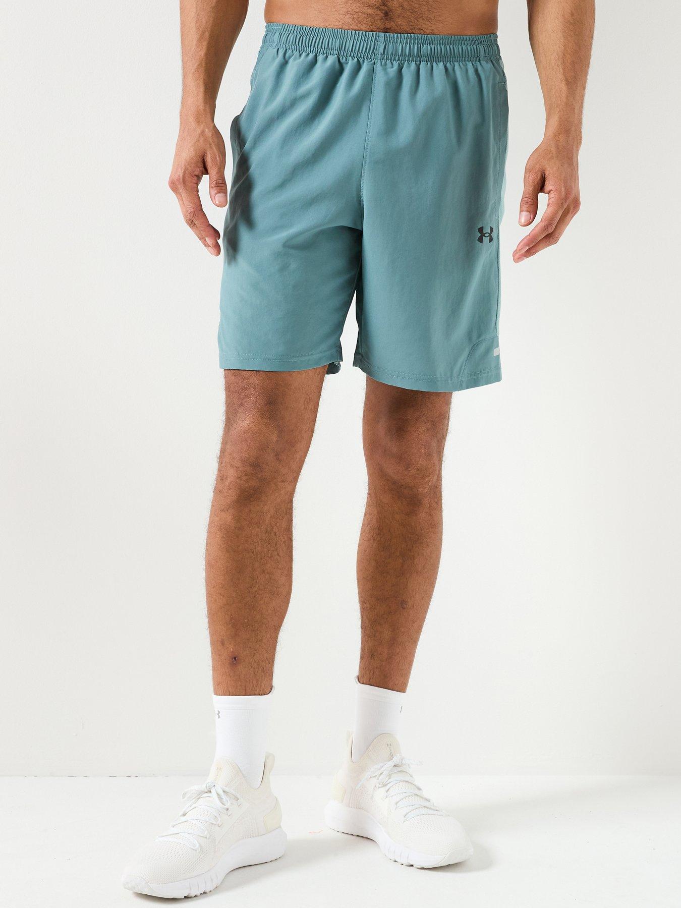  image of under-armour-mens-training-tech-utility-shorts-green