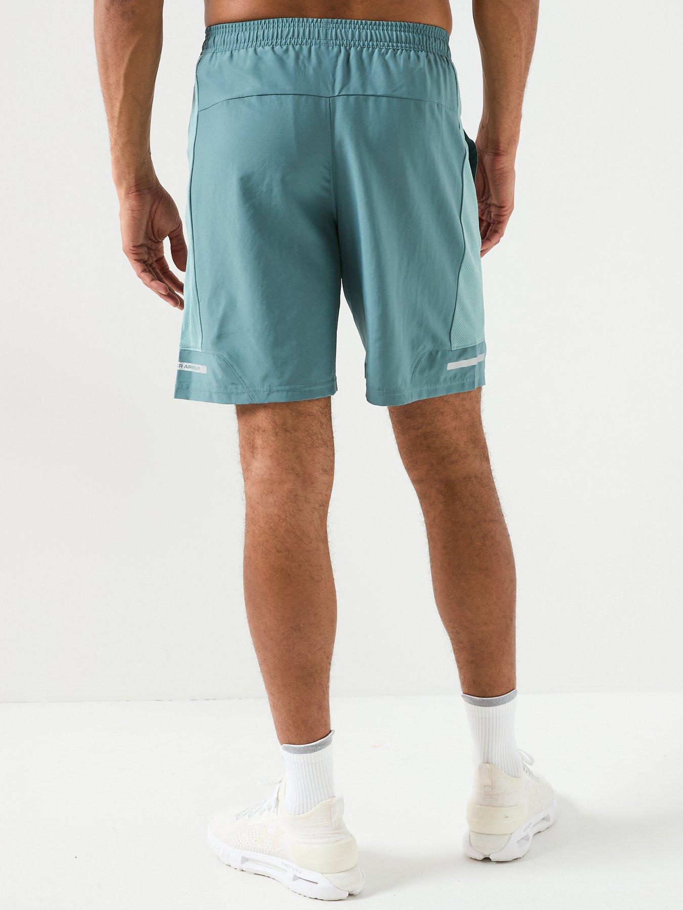  image of under-armour-mens-training-tech-utility-shorts-green