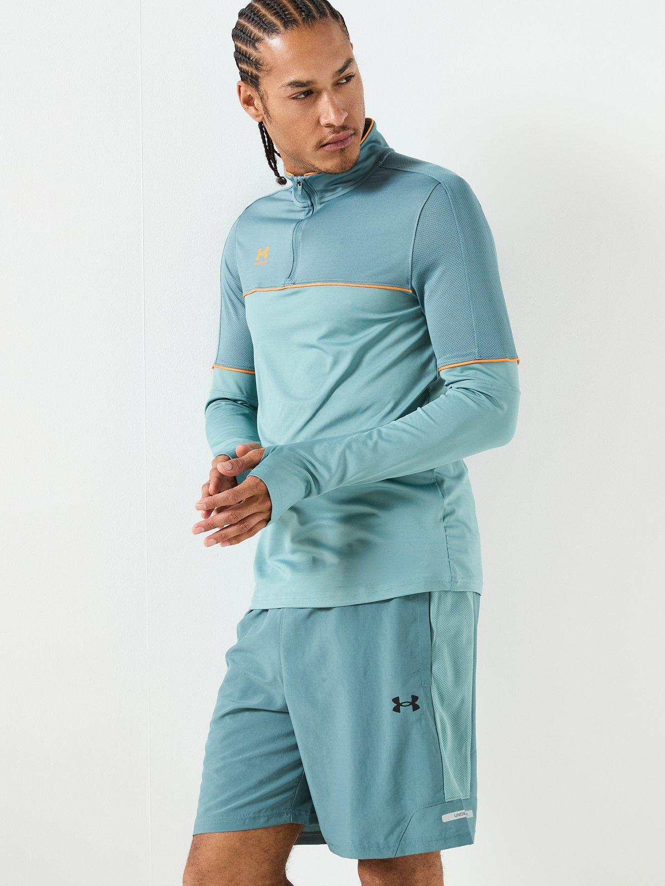  image of under-armour-mens-training-tech-utility-shorts-green