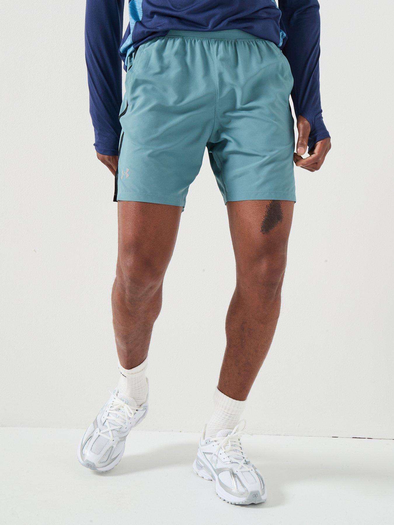 UNDER ARMOUR Mens Running Launch 7Inch Shorts - Green