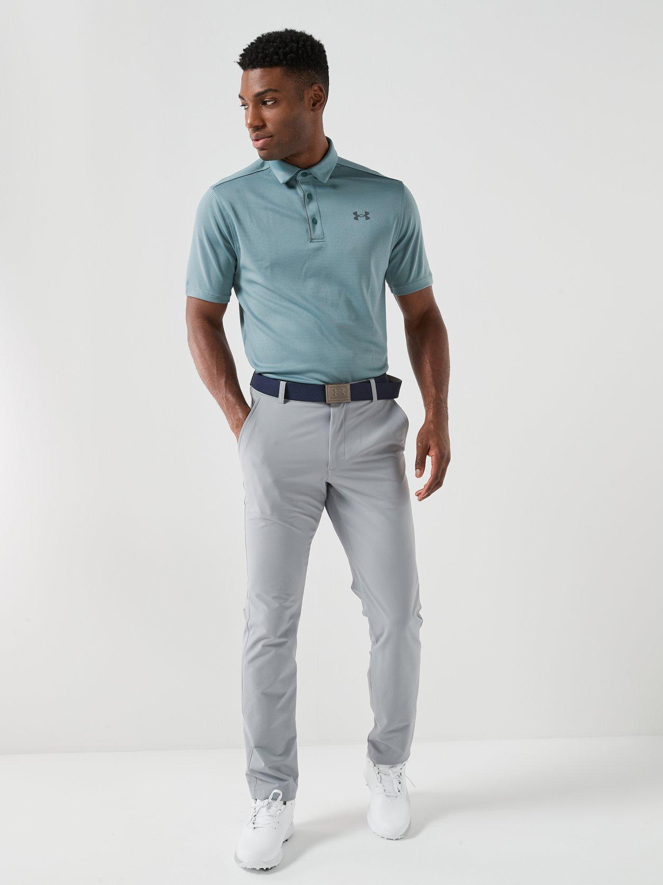  image of under-armour-mens-golf-tech-polo-green