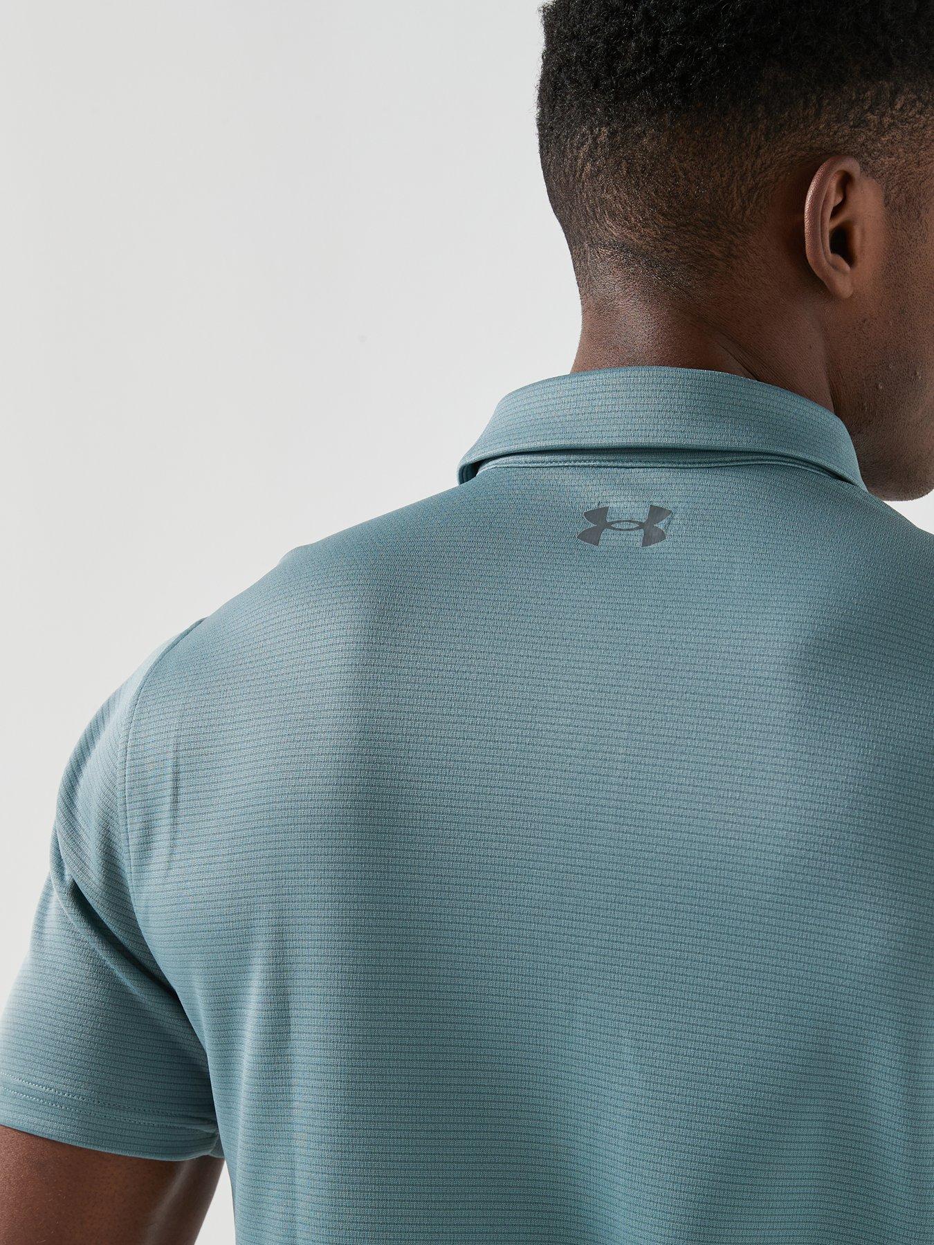  image of under-armour-mens-golf-tech-polo-green