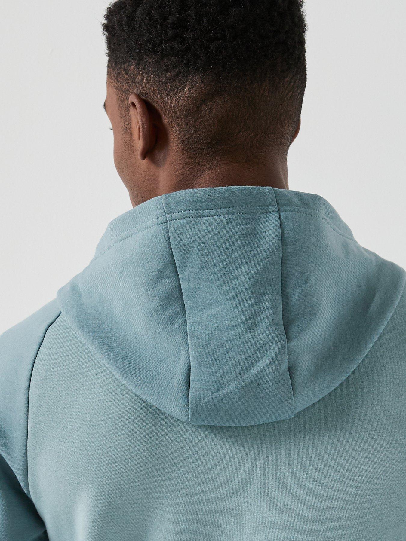  image of under-armour-mens-training-unstoppable-fleece-full-zip-hoodie-green