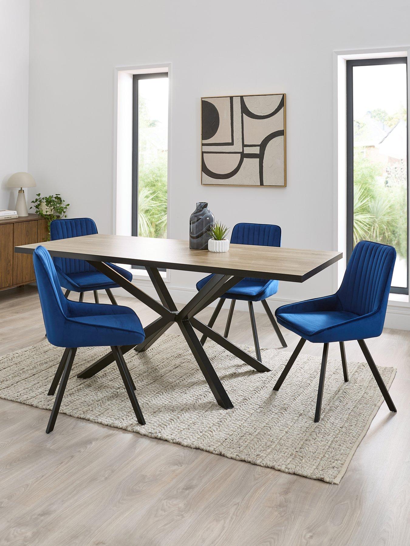 Fsc Certified Dining Table And Chairs Littlewoods Outdoor