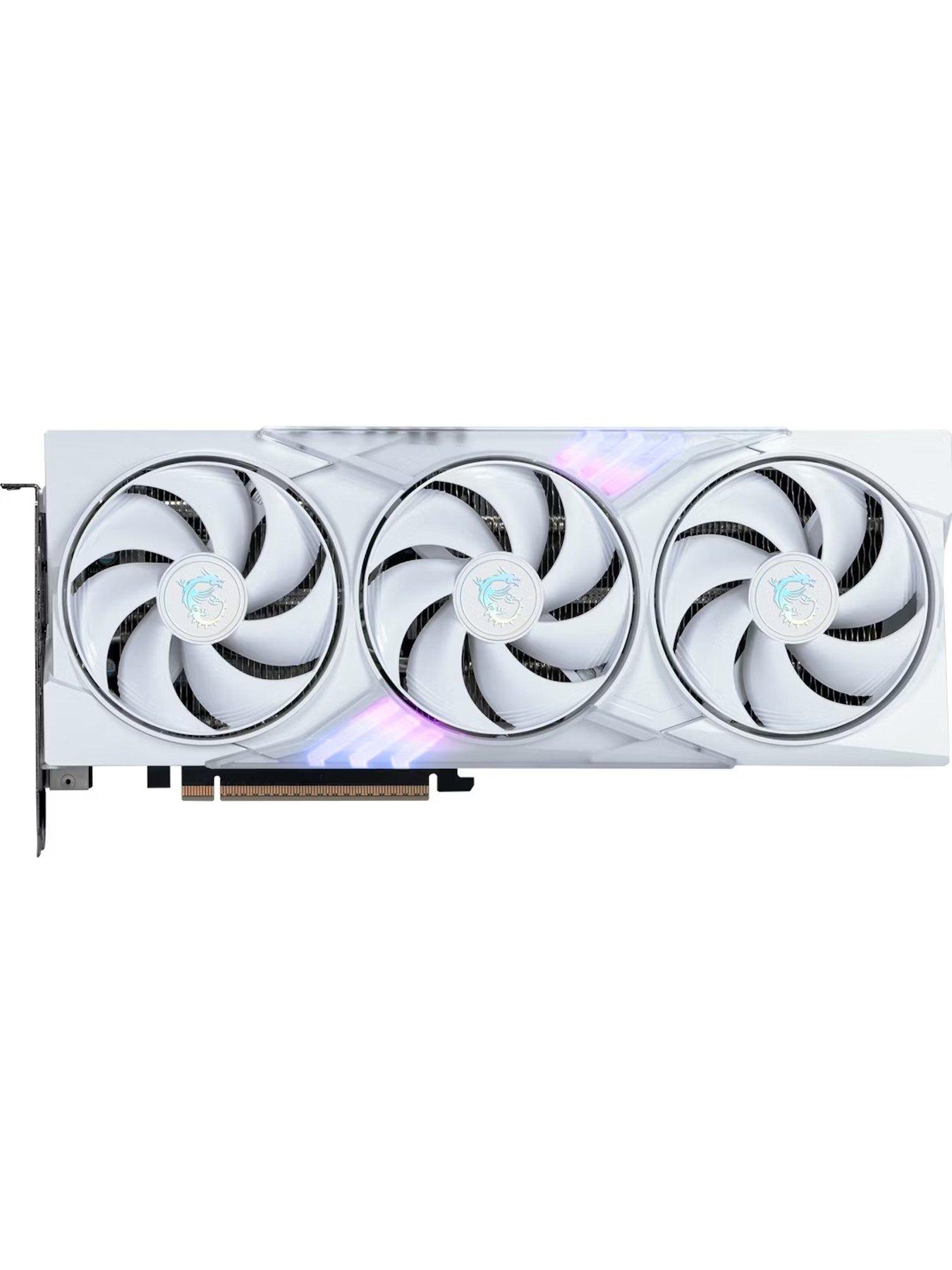 Image 2 of 7 of MSI GAMING TRIO OC - GEFORCE RTX 5060 Ti - 16GB - GRAPHICS CARD - WHITE