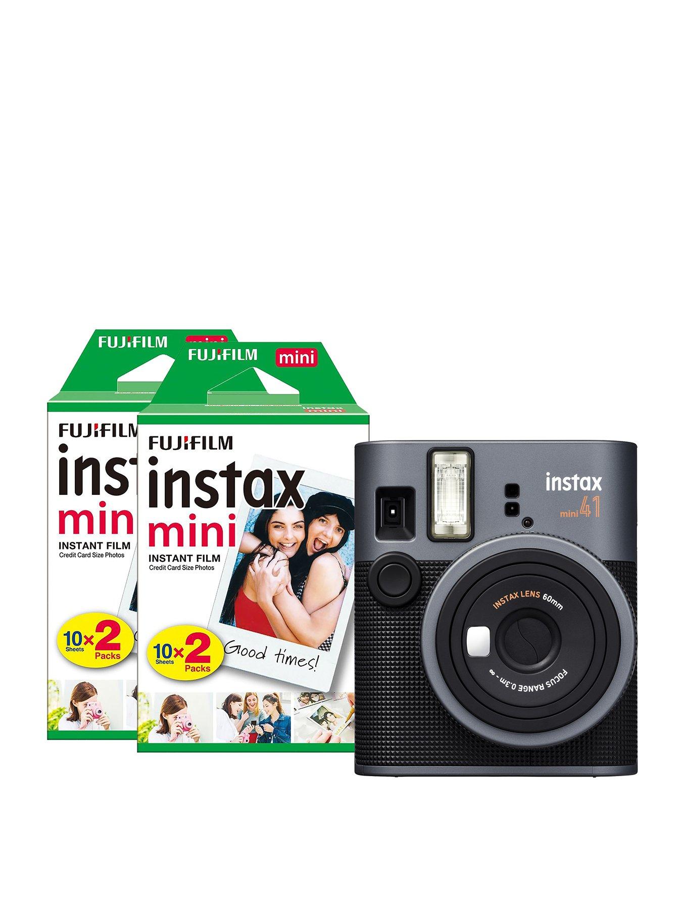 front image of fujifilm-instax-mini-41-instant-camera-camera-40-shot-pack