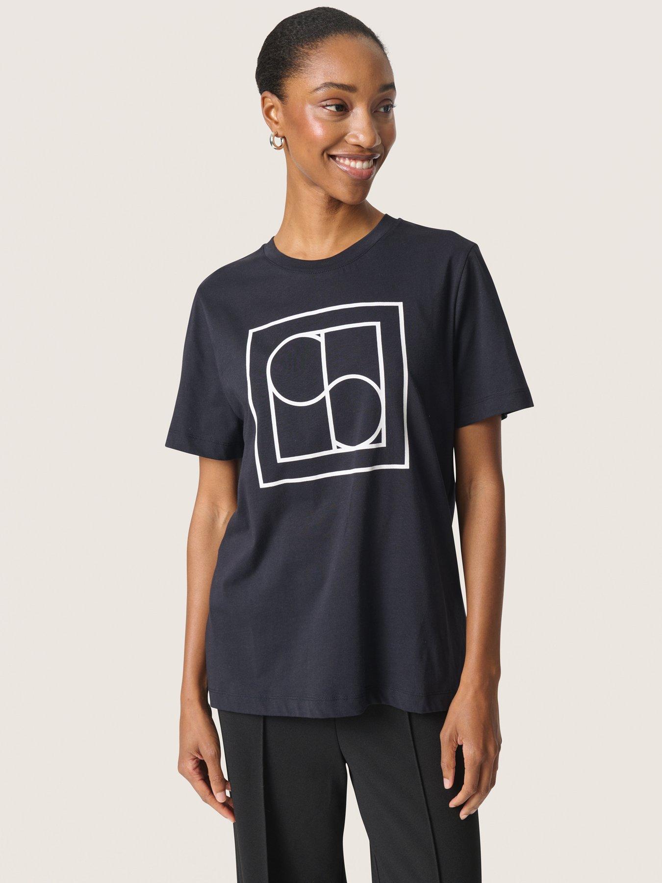 undefined Varga Short Sleeve T-Shirt - Navy