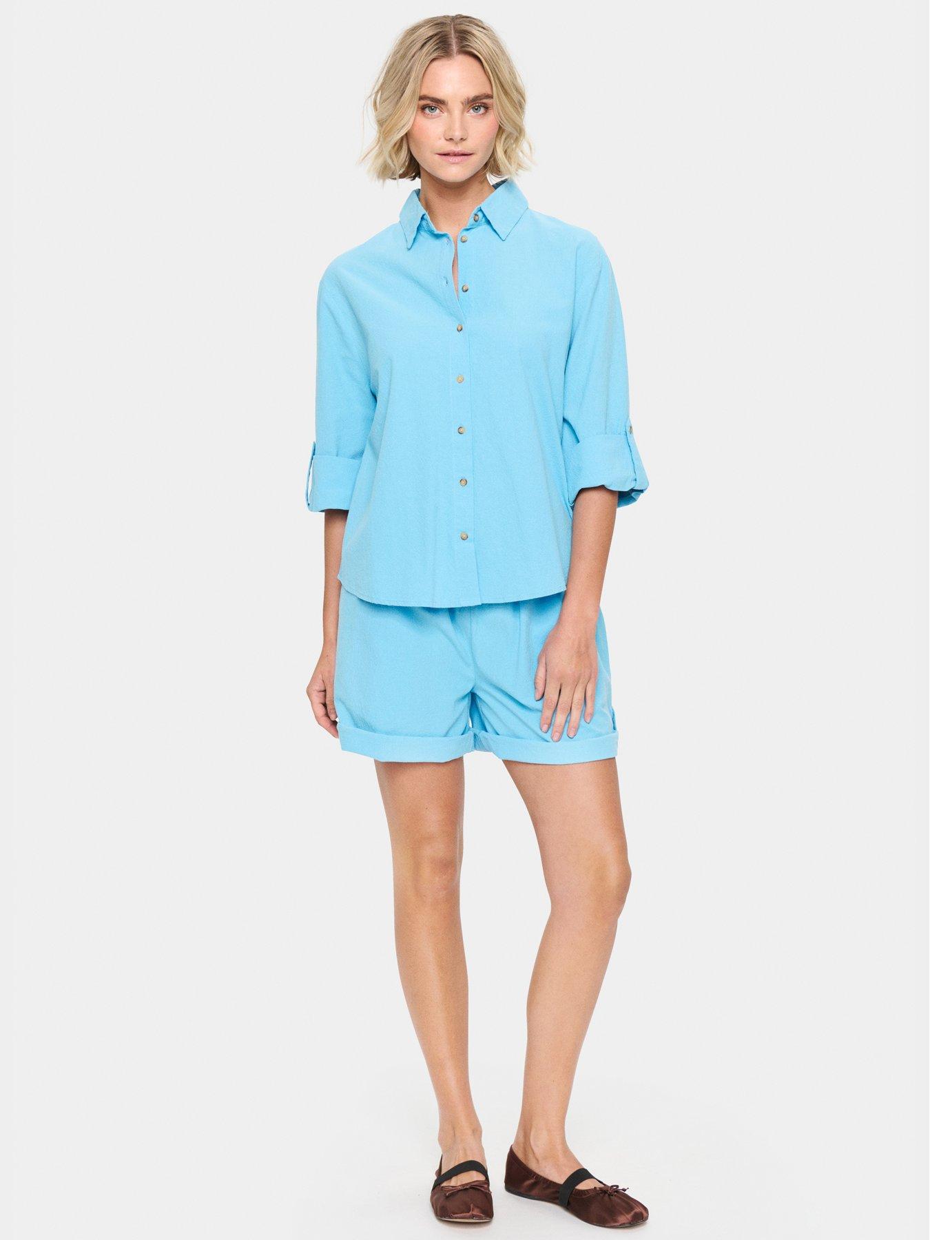  image of saint-tropez-zalinda-shirt-blue