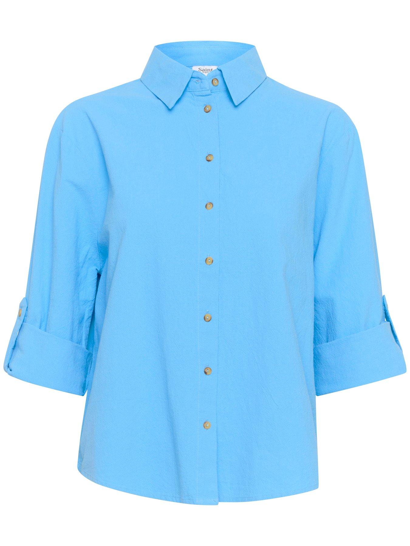  image of saint-tropez-zalinda-shirt-blue