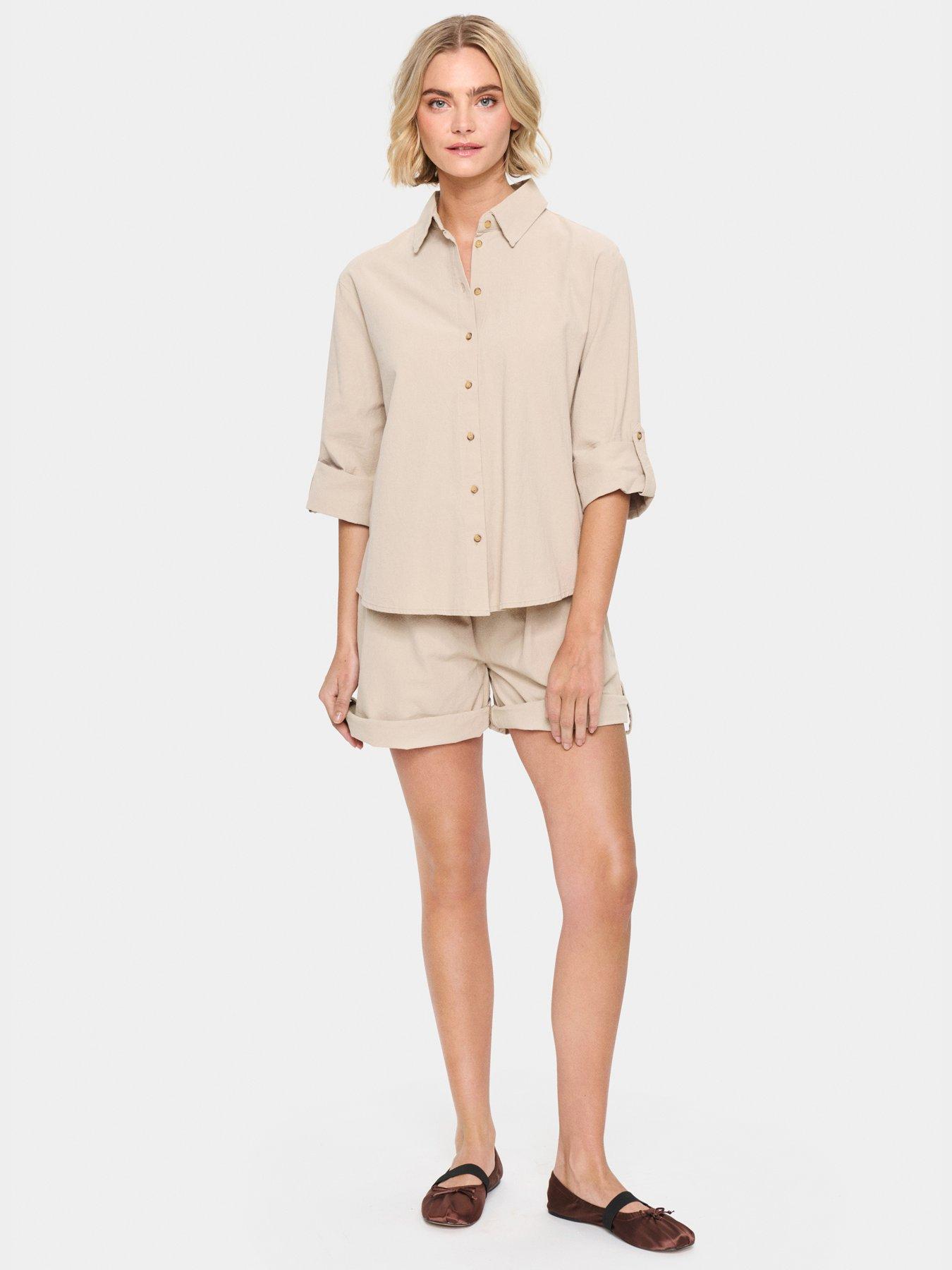  image of saint-tropez-zalinda-shirt-grey