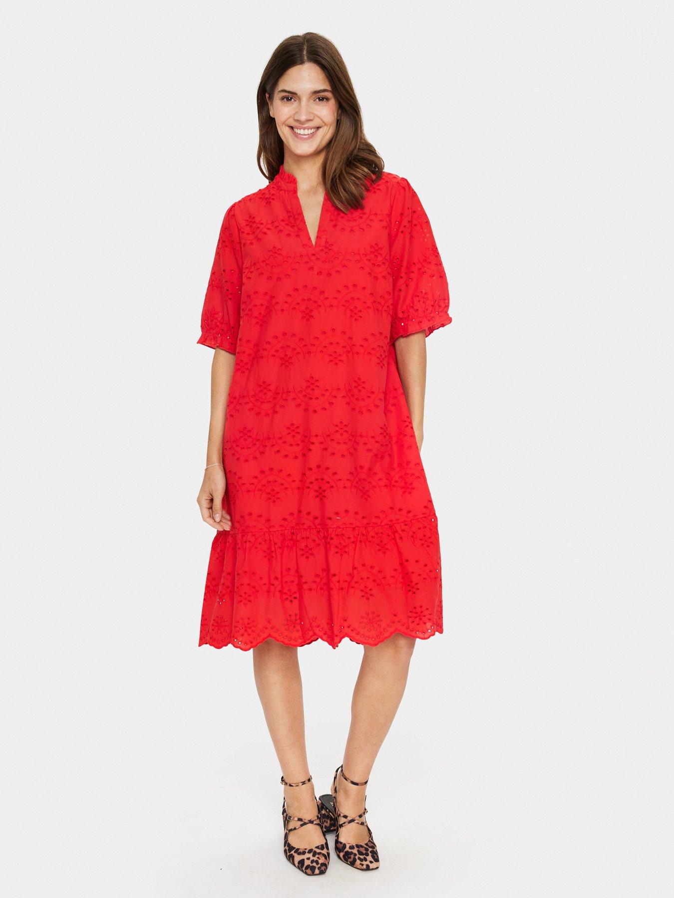 undefined Geleksa Dress - Red