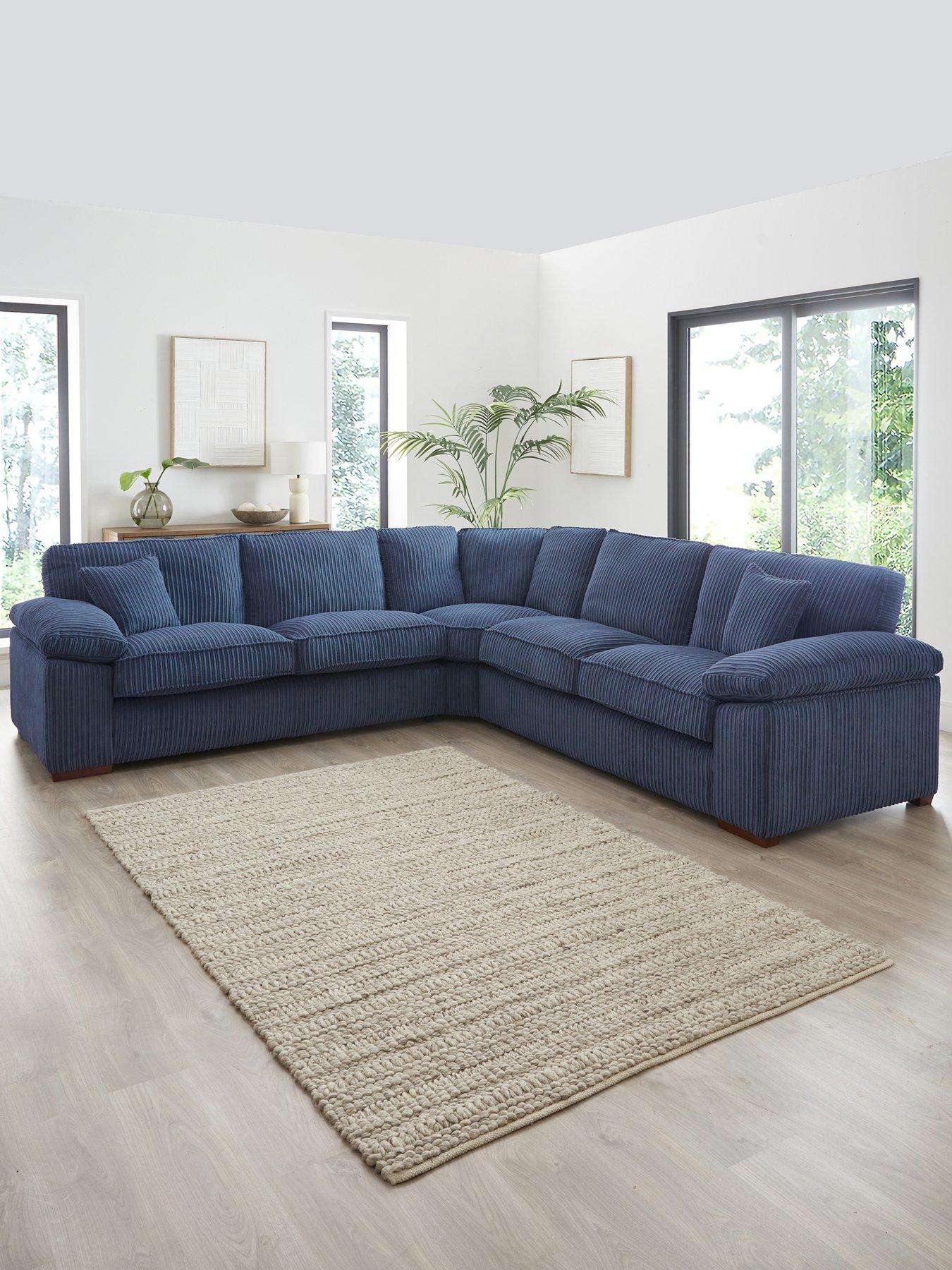 The Very Collection Parker Fabric Corner Sofa - Made to Order in the UK