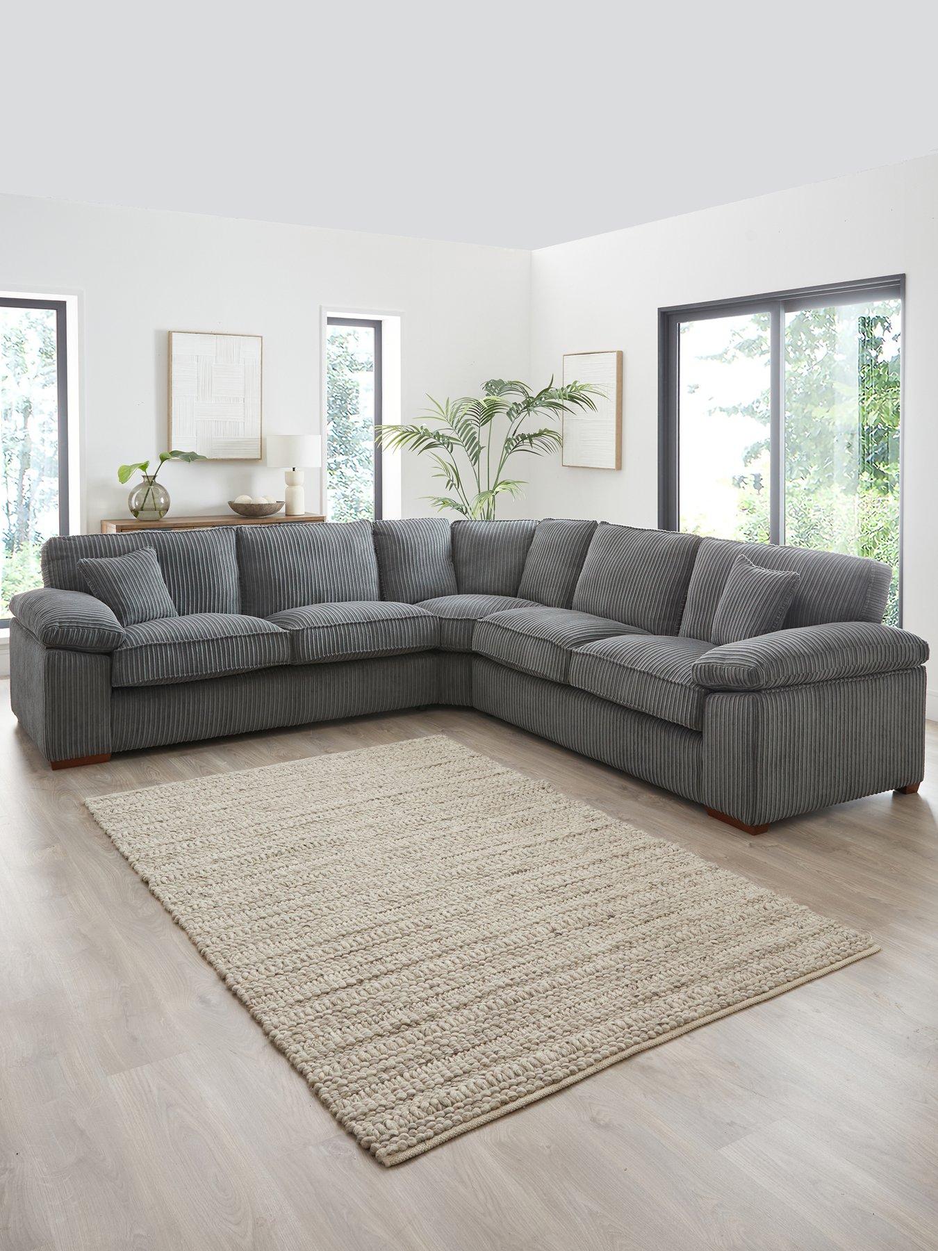 The Very Collection Parker Fabric Corner Sofa - Made to Order in the UK