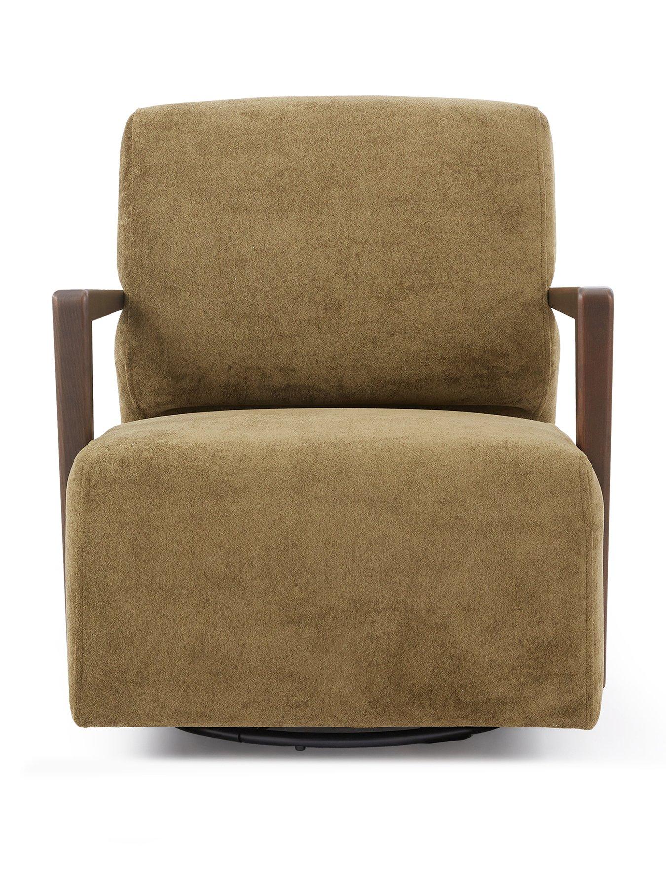 Image 2 of 6 of Very Home Lyla Fabric Swivel Chair&nbsp;- Made to Order in the UK