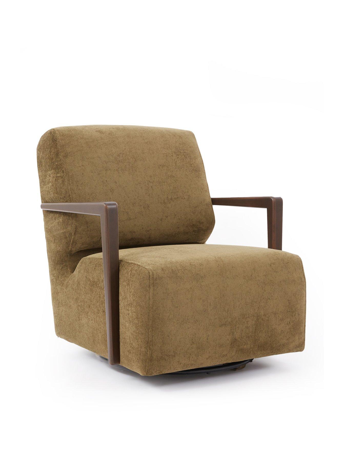 Image 3 of 6 of Very Home Lyla Fabric Swivel Chair&nbsp;- Made to Order in the UK